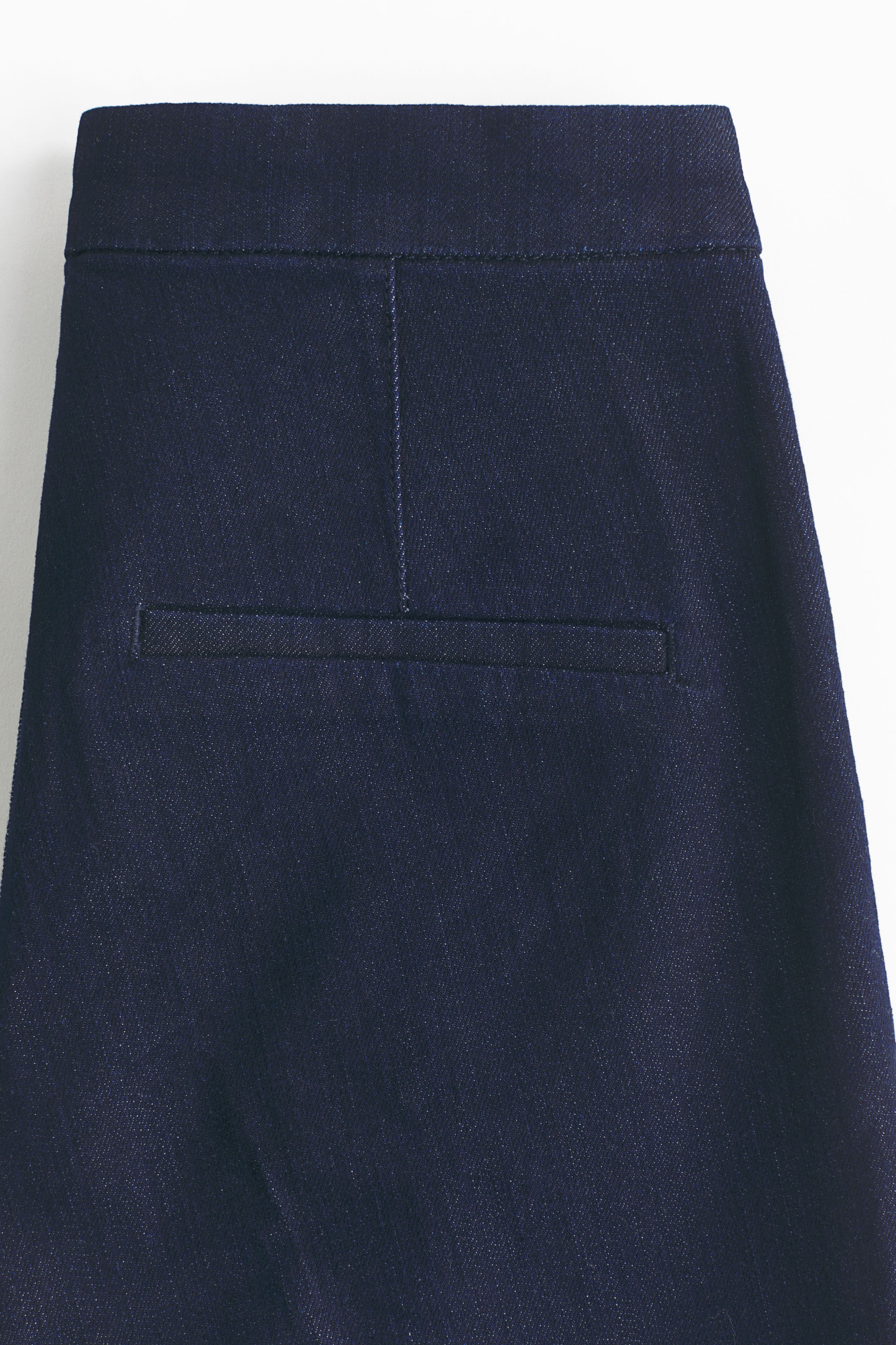 High-Waist Flared Ankle Jeans