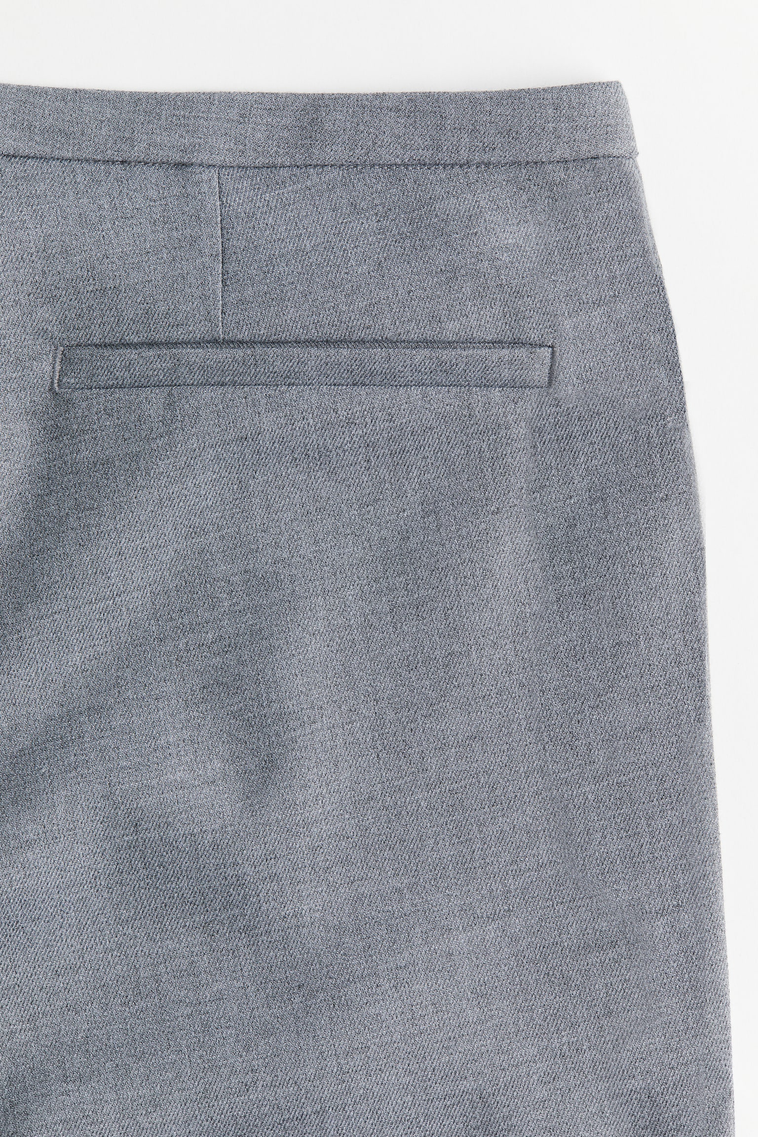 Flared tailored trousers - Grey marl/Black/Navy blue - 3