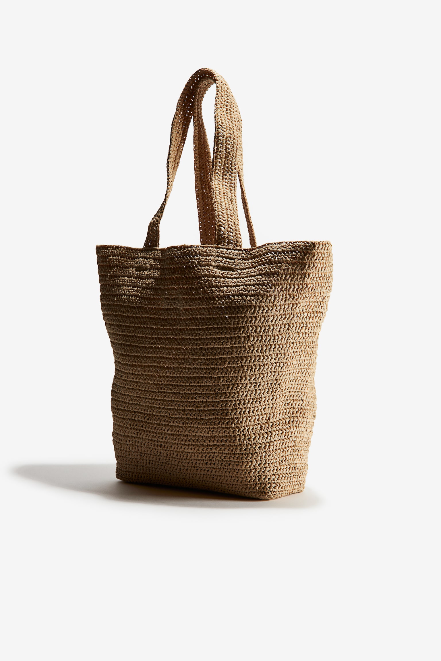 Straw Shopper - Beige - 3