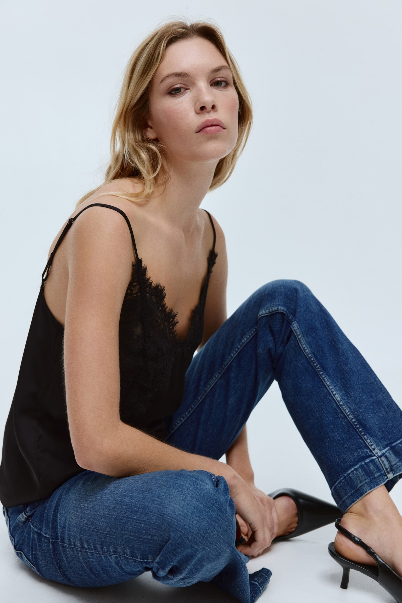 Bootcut Regular Jeans - Denimblau/Dunkles Denimblau/Schwarz/Mattes Denimblau - 3