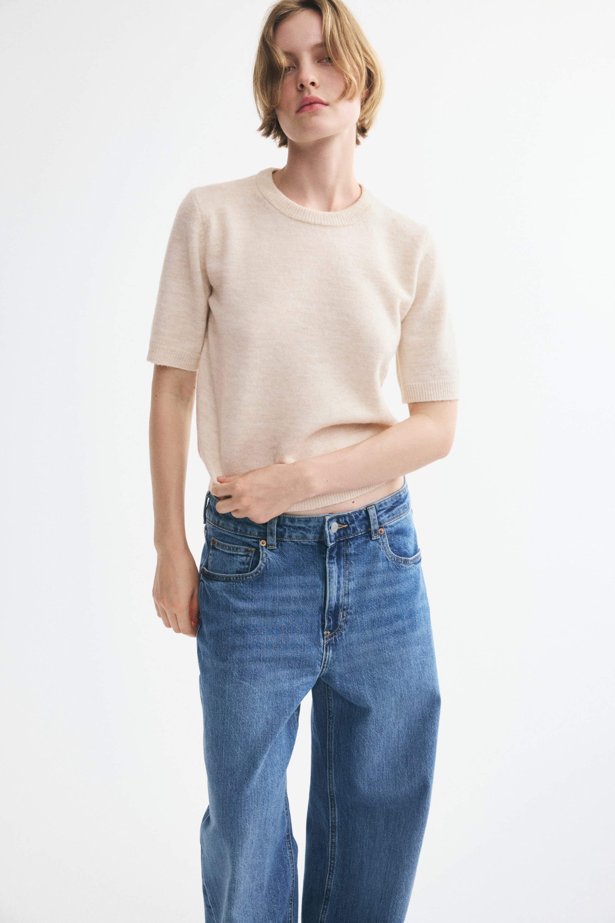 T-shirt en tricot