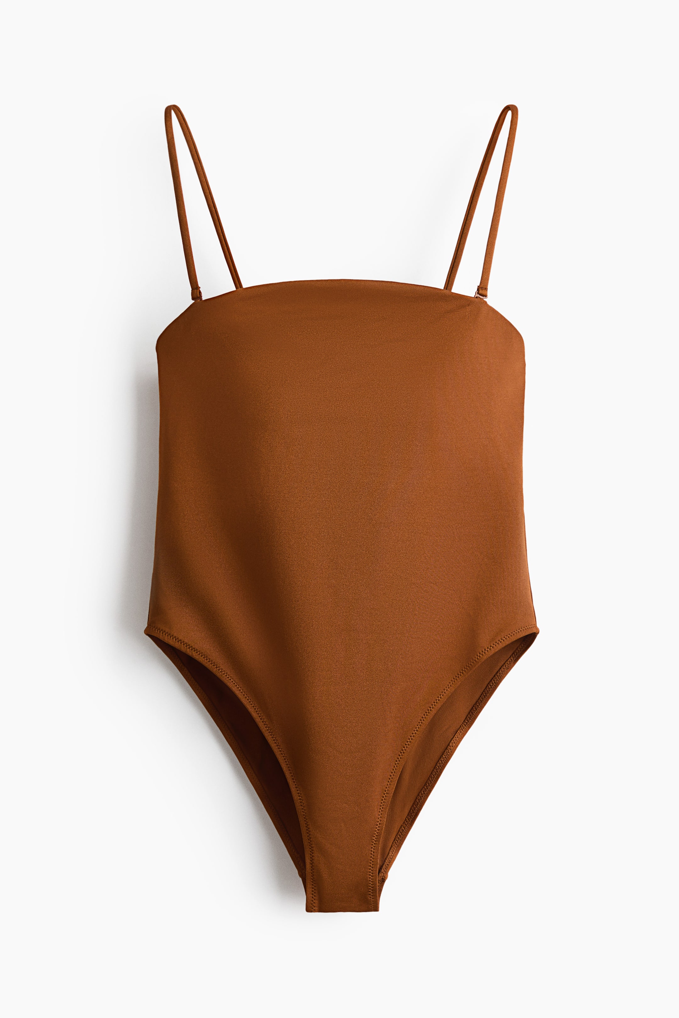 Padded-Cup Bandeau Swimsuit