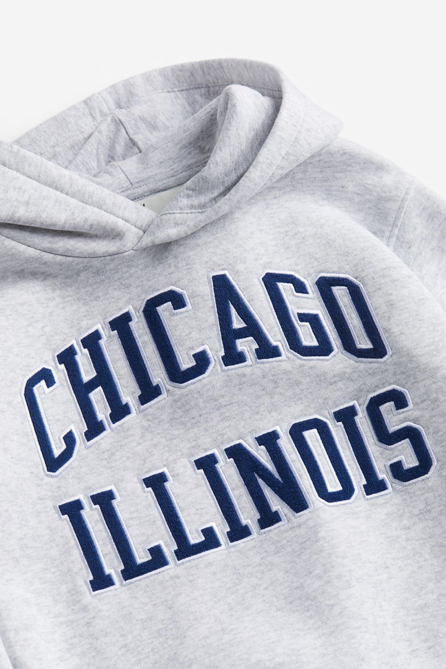 Printed hoodie - Light grey marl/Chicago/Black/Nature Therapy - 2