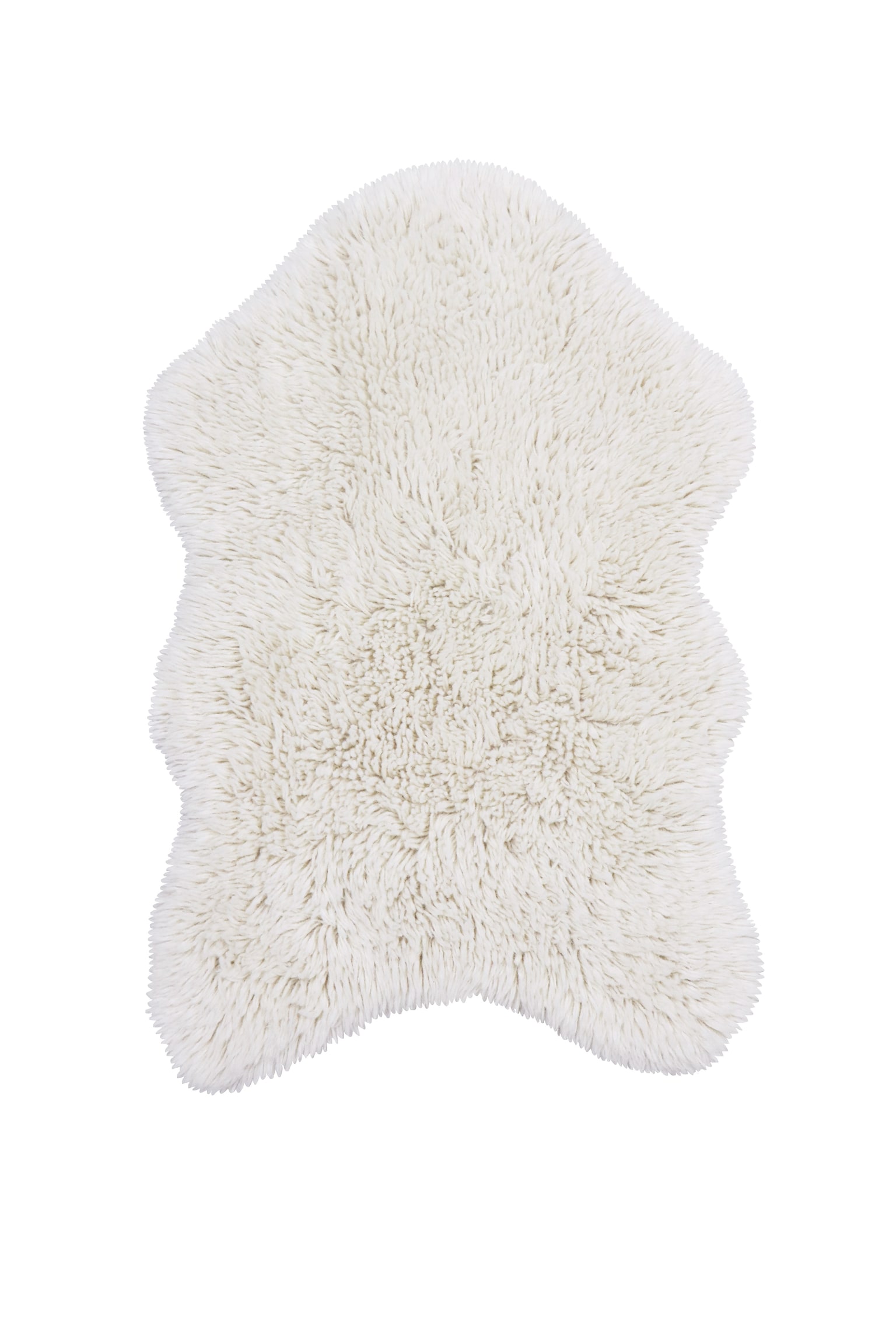 Tapis Woolable Woolly - Blanc/Beige/Gris - 1