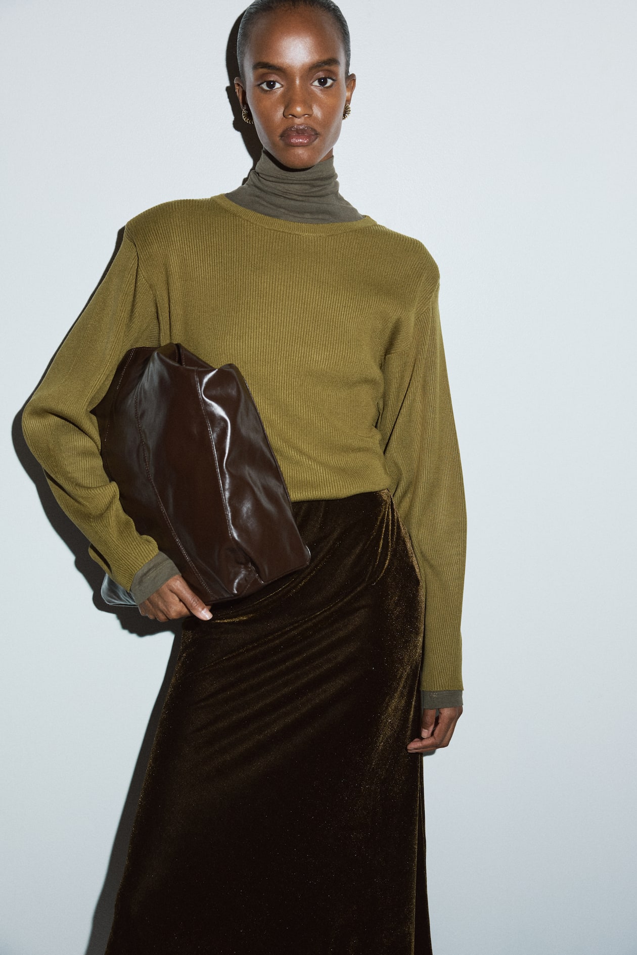 Velour Skirt - image 5