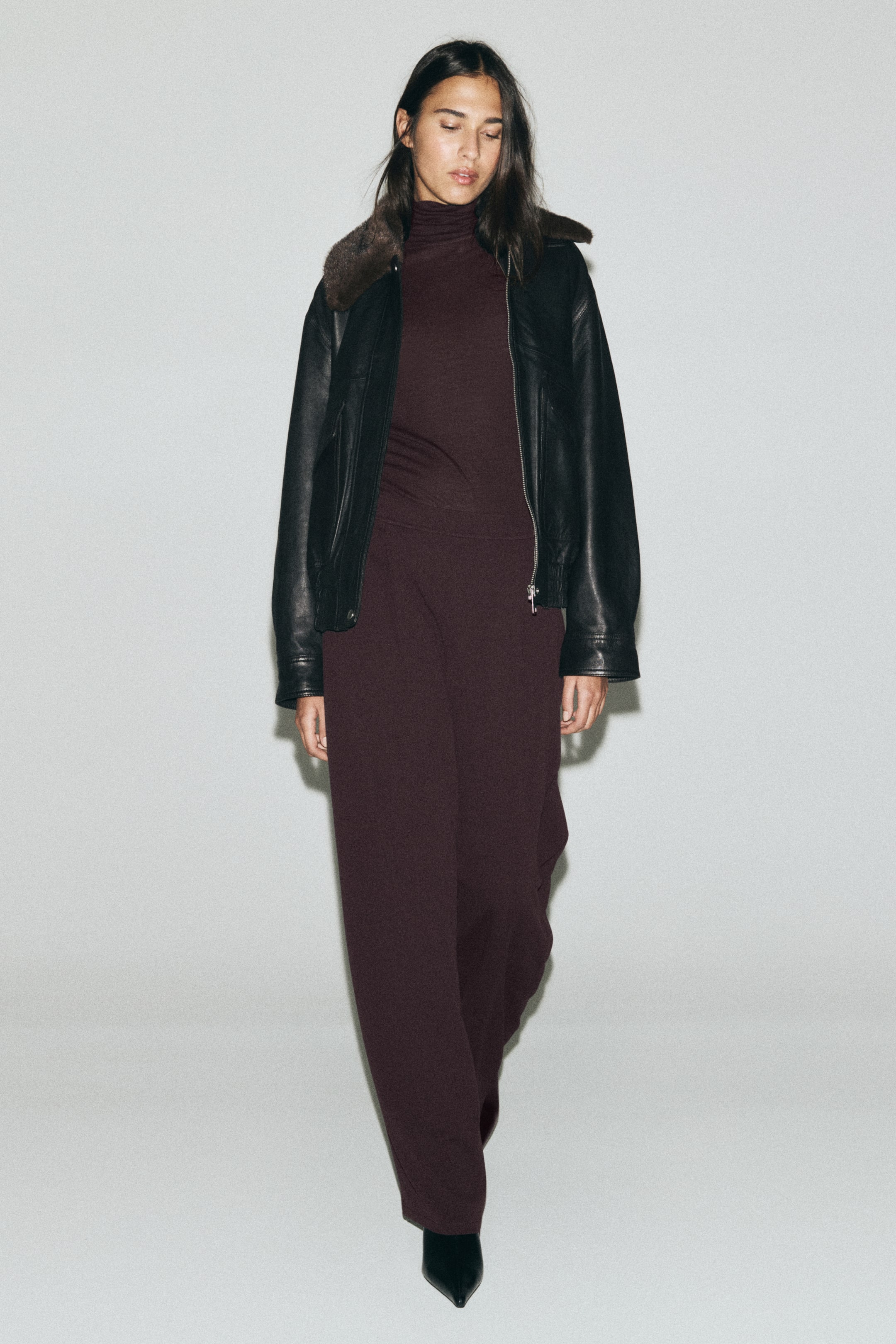 View larger image: Wide trousers - Dark brown - Ladies | H&M 3