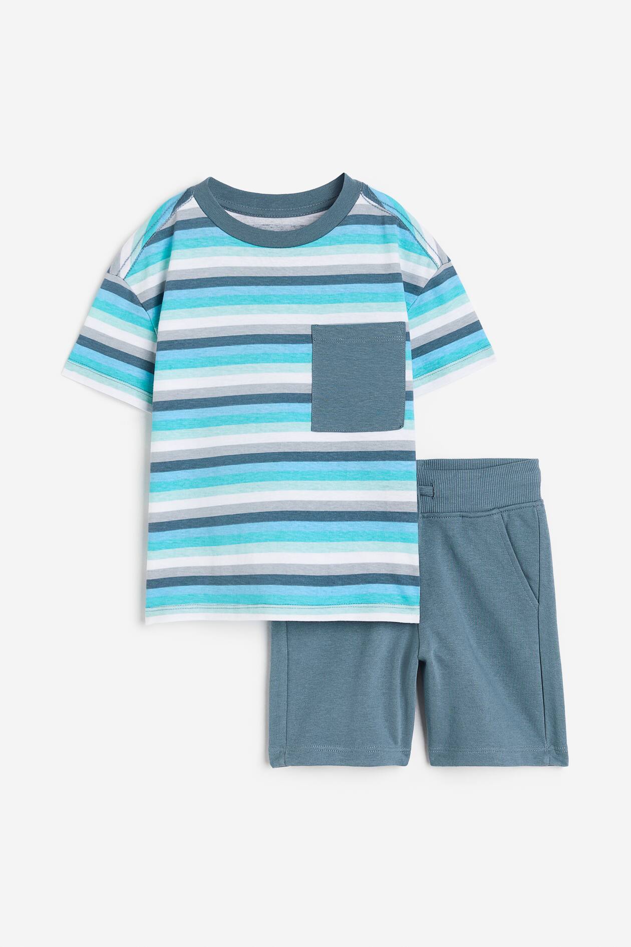 Chicco, Ensemble 2 pièces avec t-shirt et short, Garçon, 3 ans