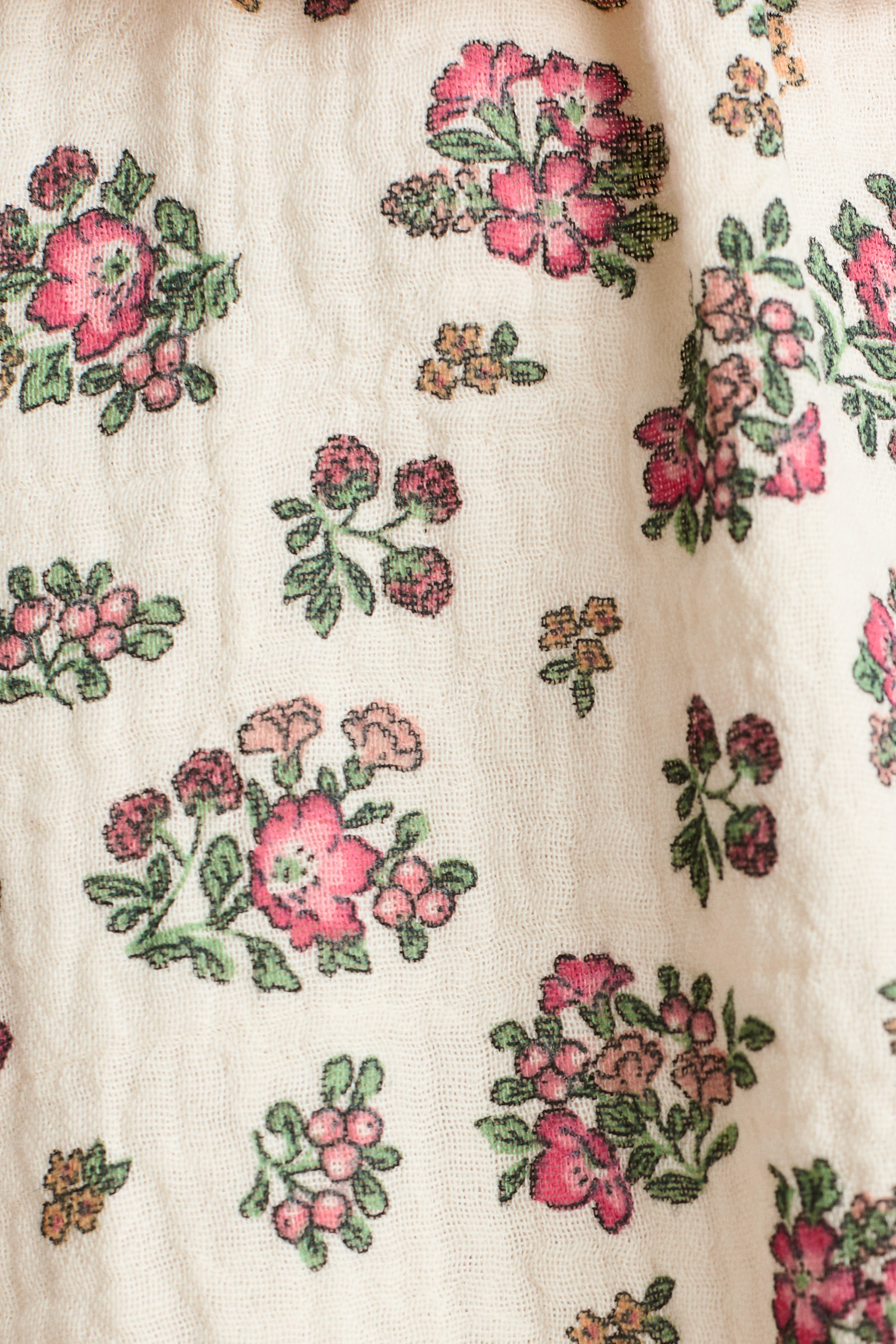 Blouse en mousseline de coton