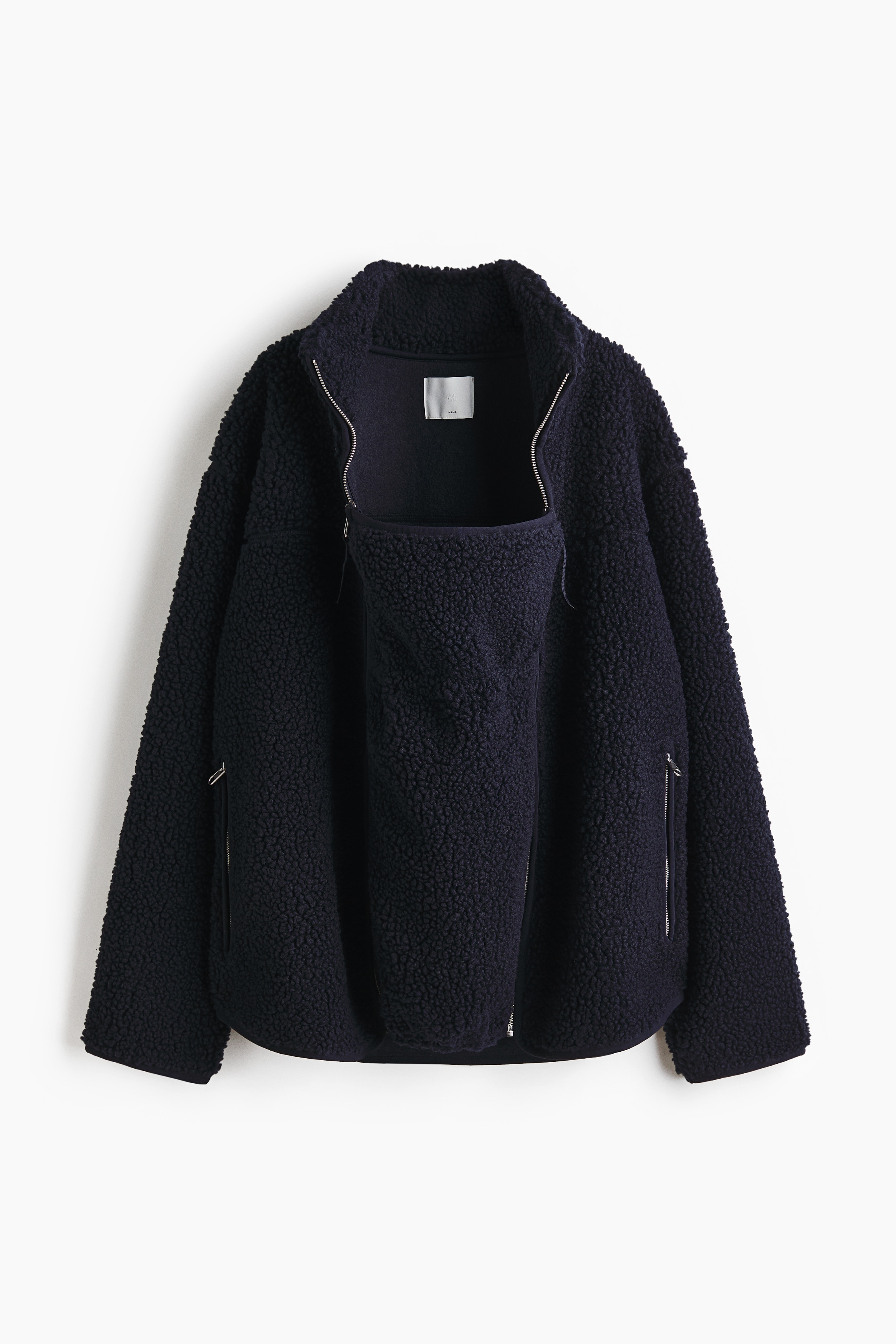 MAMA Veste de portage Before & After - Marine/Beige/Brun foncé