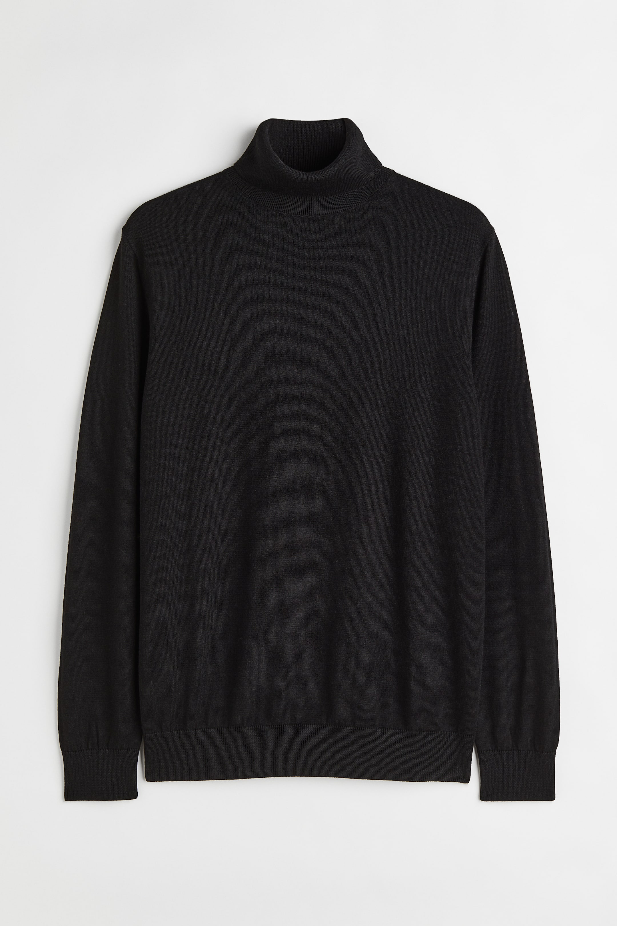 Slim Fit Fine-knit Turtleneck Sweater