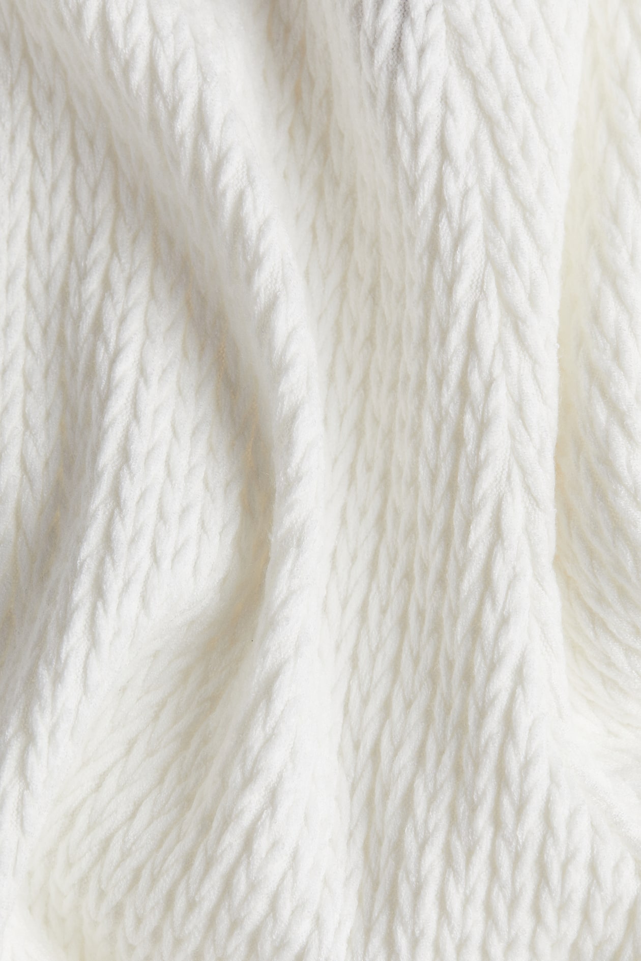 Flared Cable-Knit-Look Pants - image 2