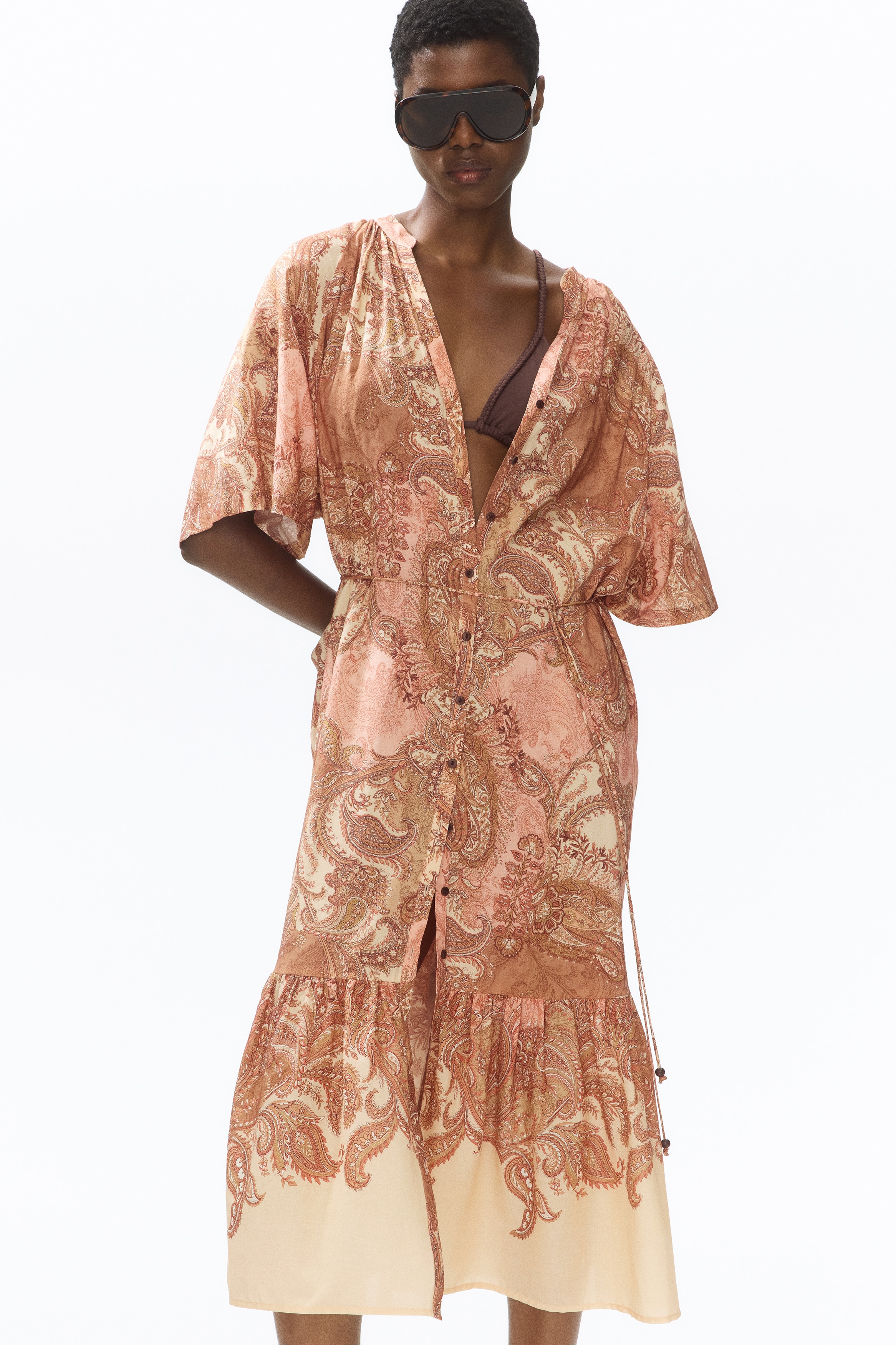 h m dresses H&M's puff sleeve white midi is the ultimate holiday dress Lining in cotton voile. H&M Studio News, Collections, Fashion