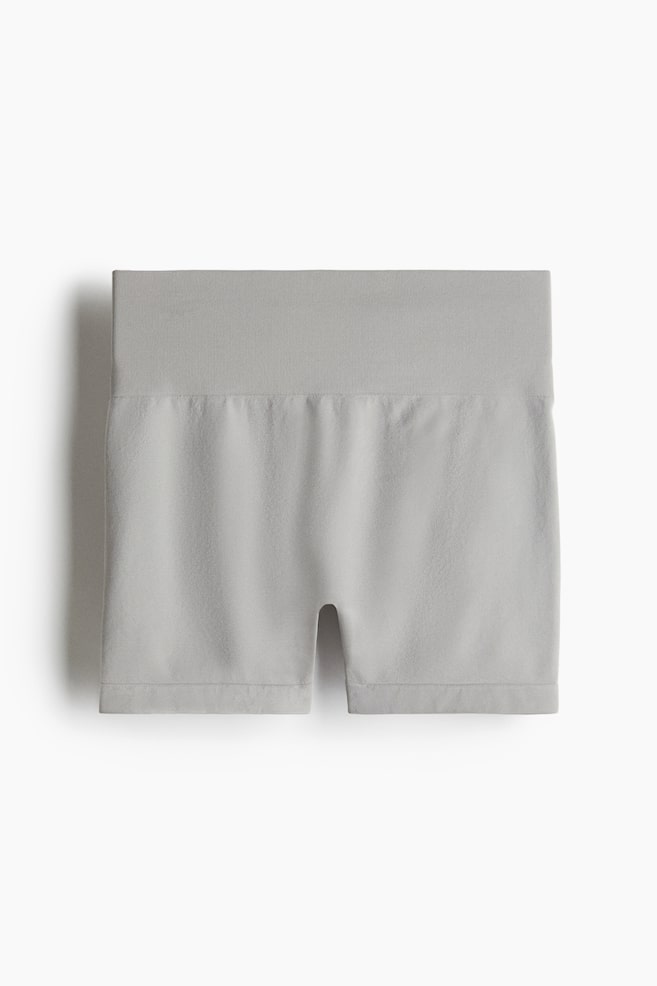 Seamless Invisible Scrunch Hot Pants with DryMove™ - Taupe - 1