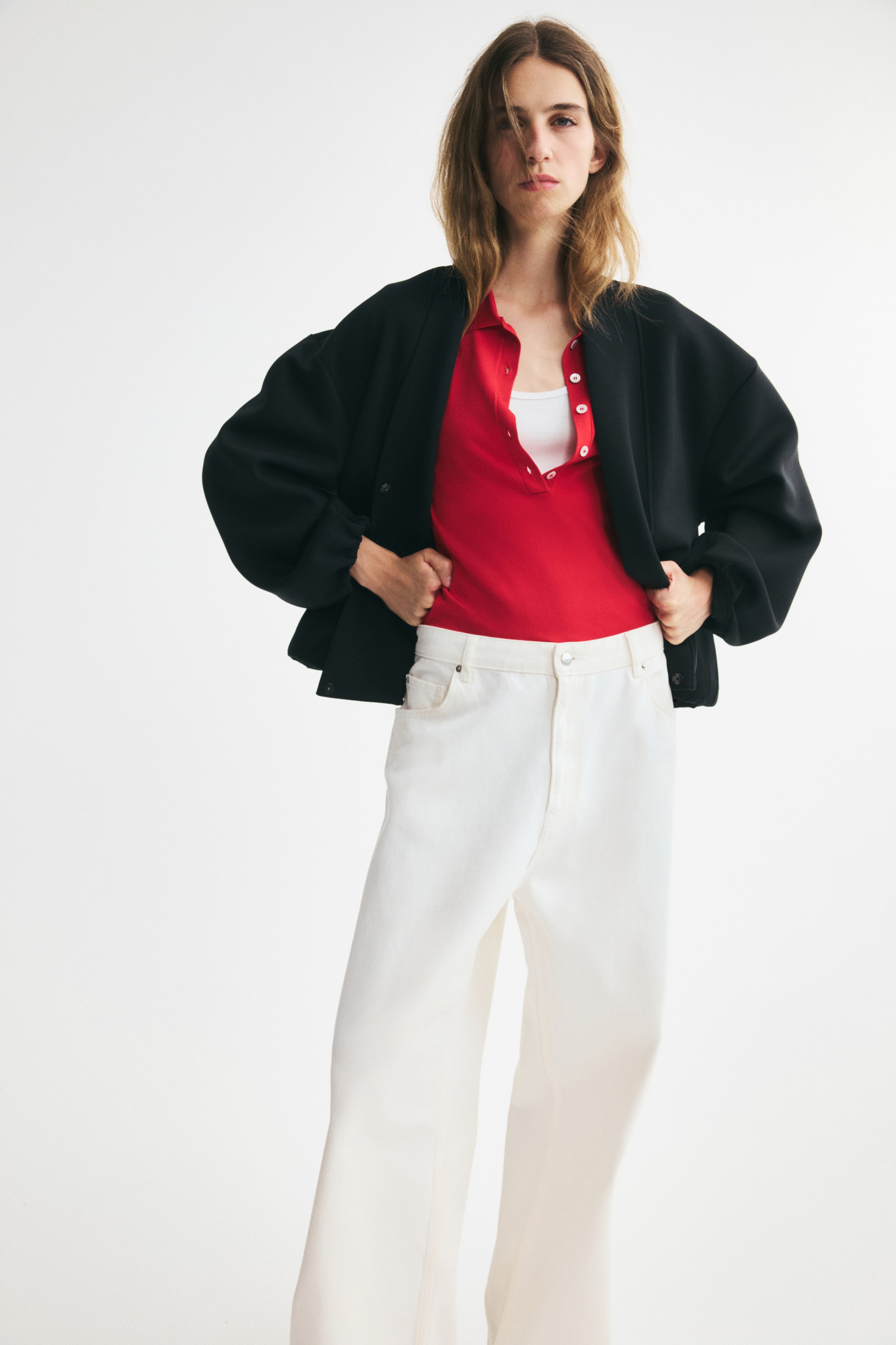 Женские куртки H&M Scuba Blouson Jacket — фото 4