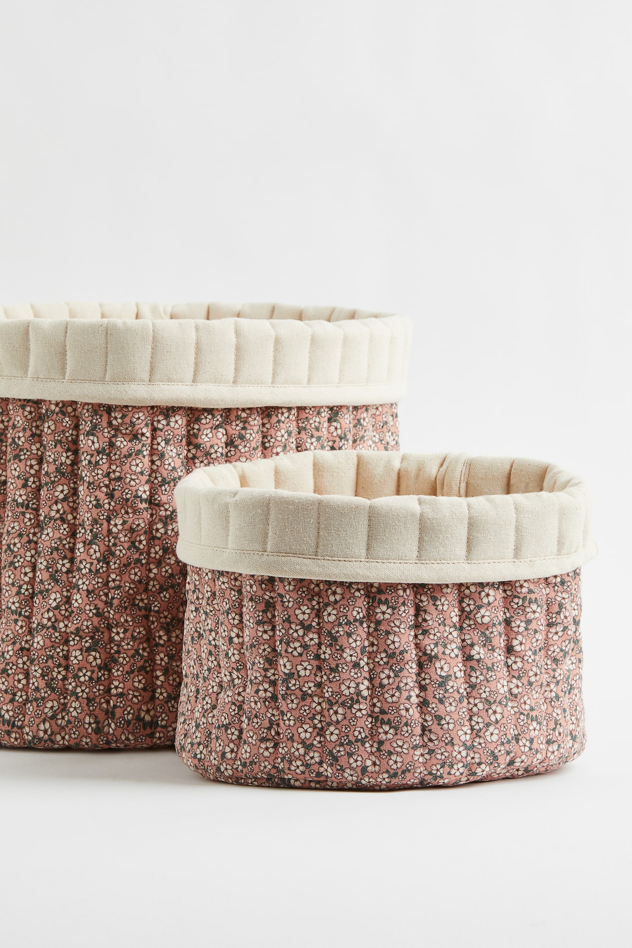 Panier de rangement printemps rose main image 0