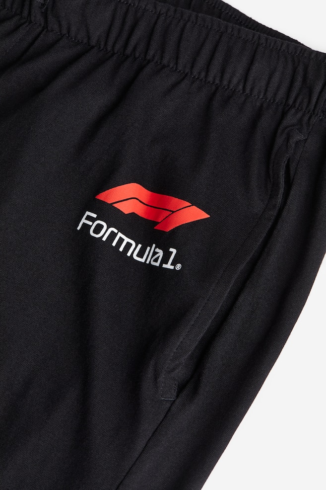 Regular Fit Pyjama bottoms - Black/Formula 1 - 2