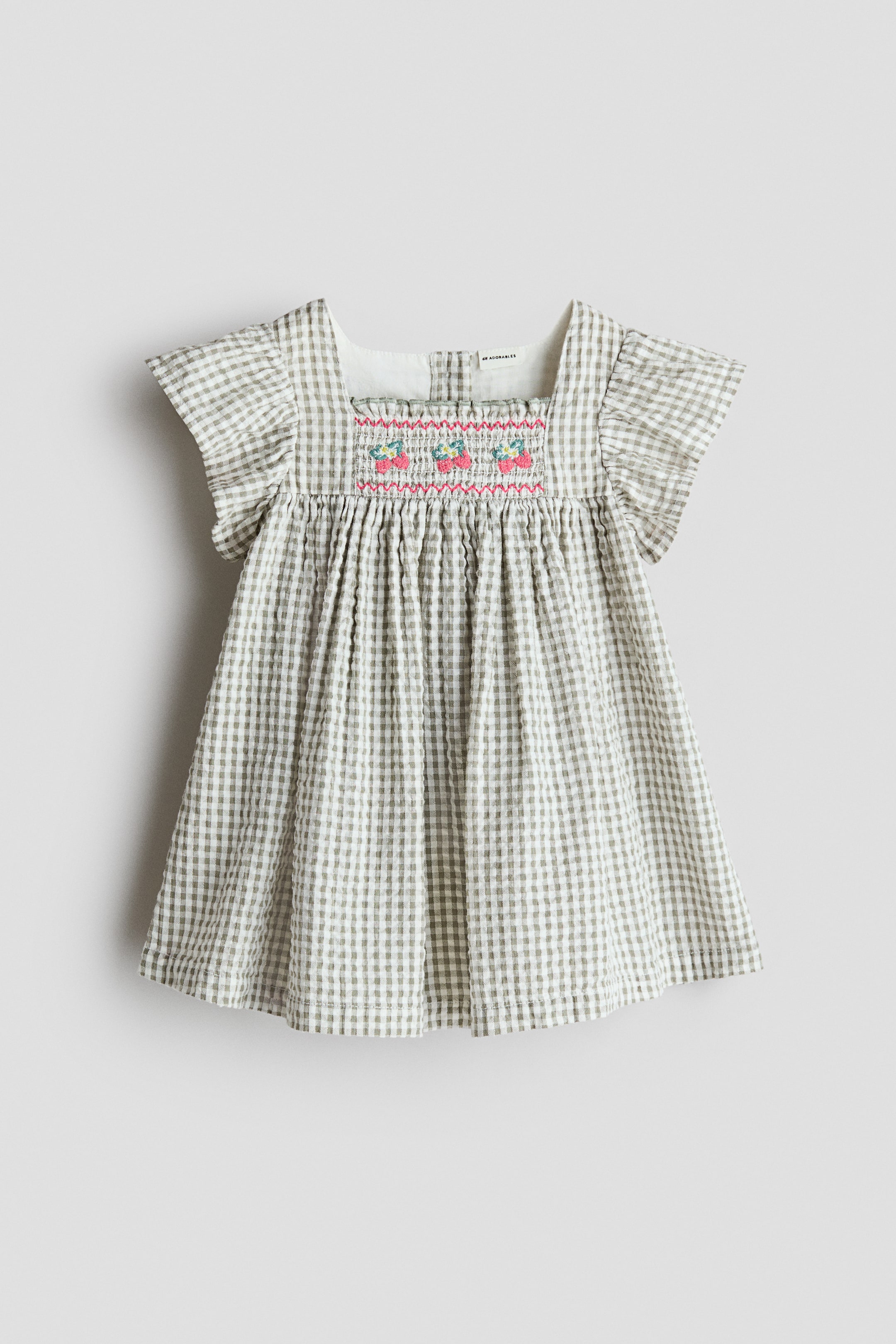 Robe empire en coton