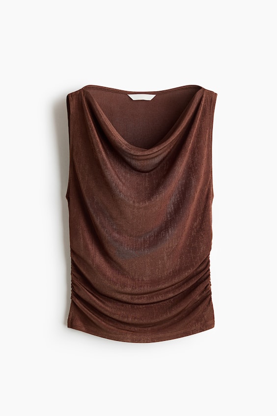 Женские топы H&M Draped Jersey Top
