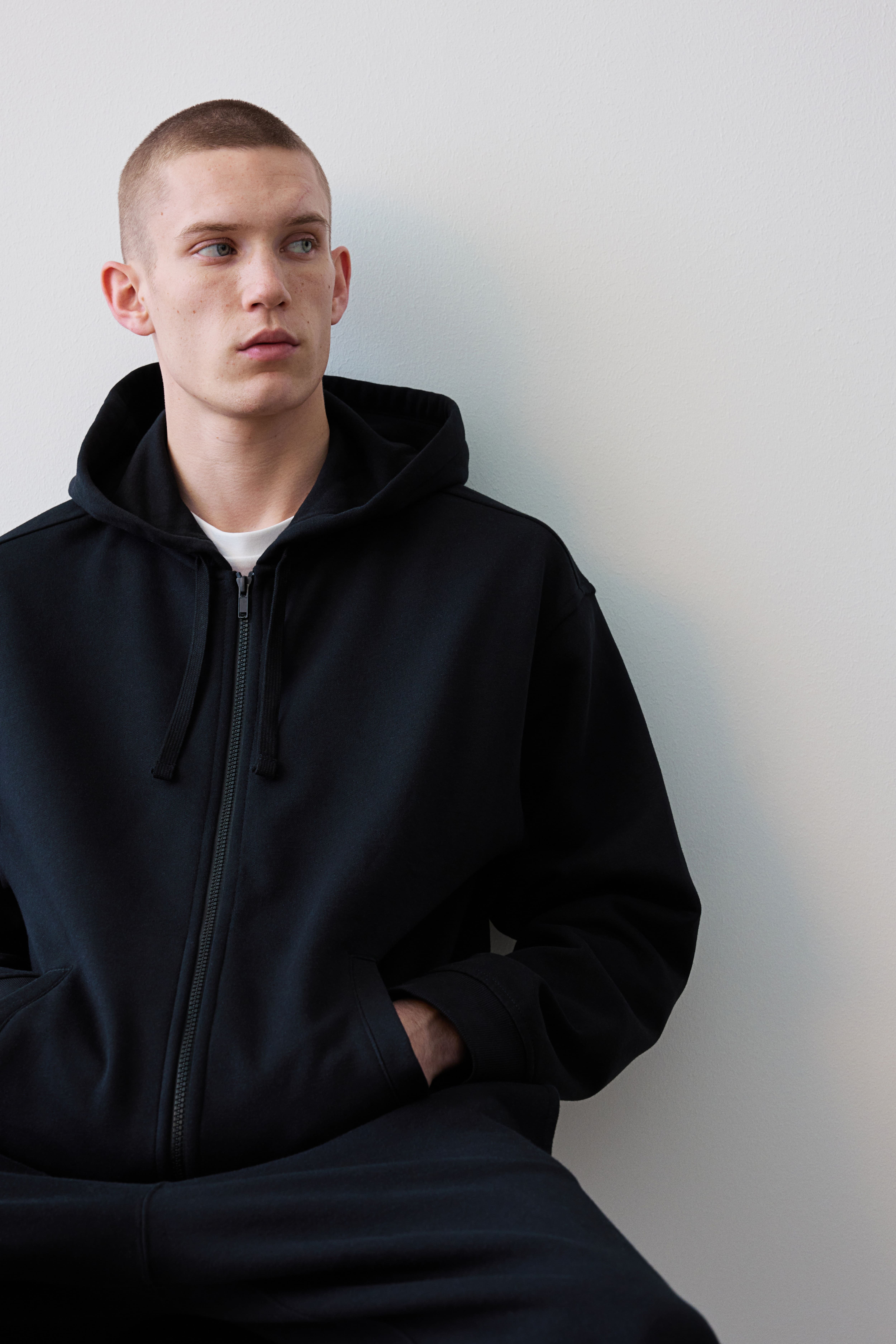 Men's Black Hoodies | Zip-Up, Pullover, Plain & More