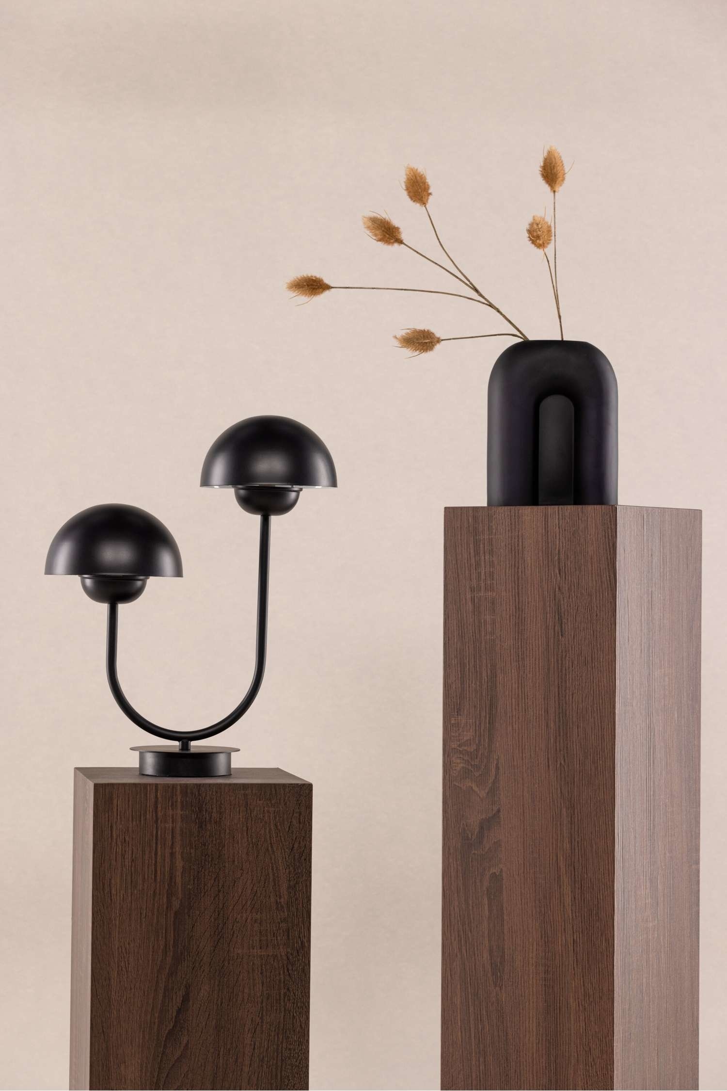 Lyckorna Bordslampa - Svart, Stål
