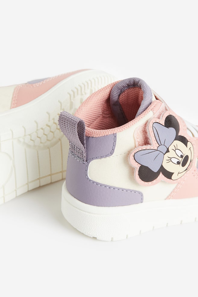 Hi-top trainers - Light pink/Minnie Mouse/Green/Mickey Mouse - 3