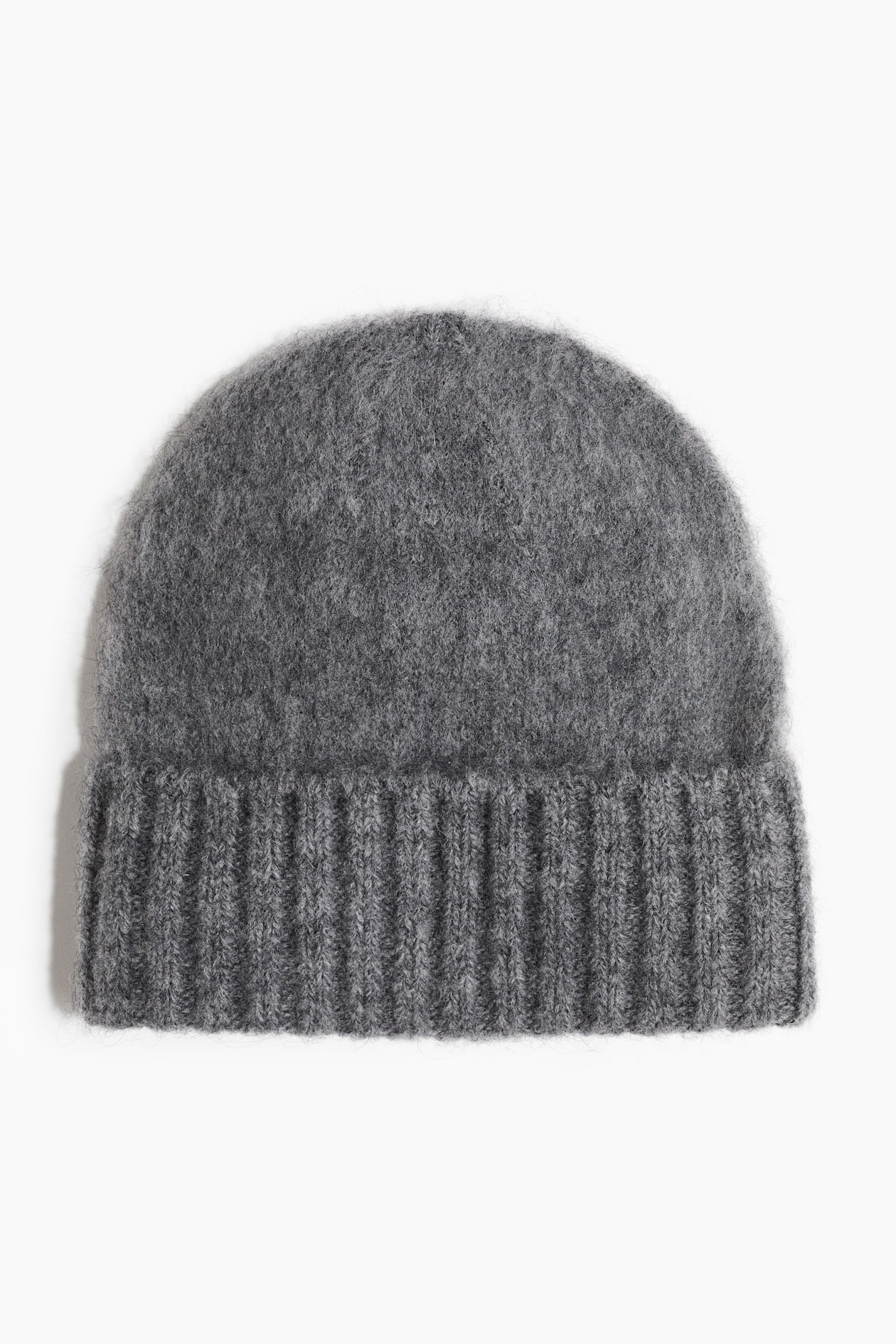 Bonnet duveteux en laine mélangée - Gris - HOMME | H&M FR