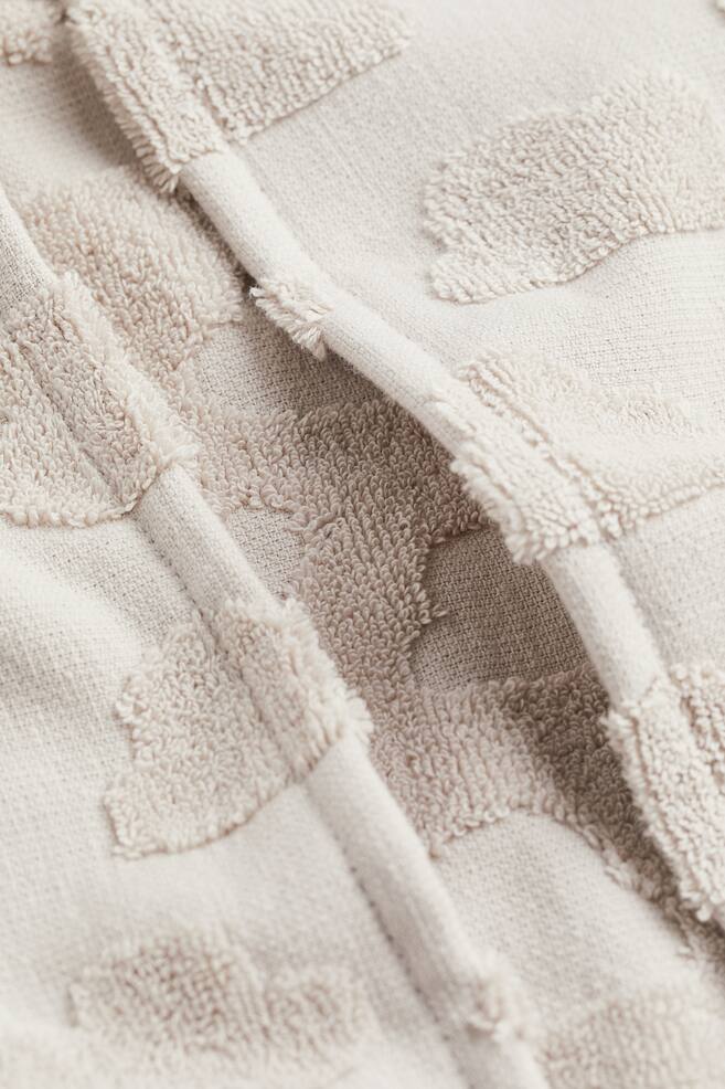 Hooded bath towel - Light beige/White/Light pink - 2