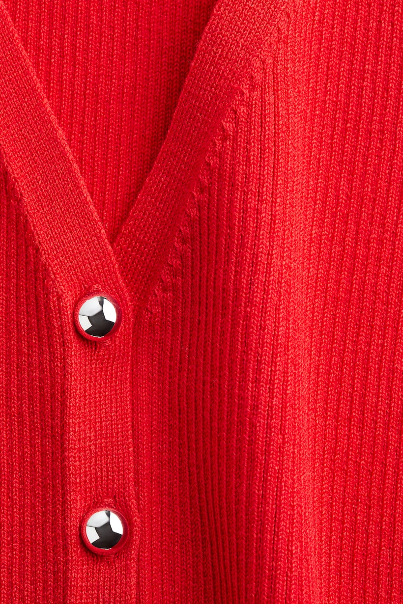 Women's Bright red Button-Front Sweater Vest at H&M CA