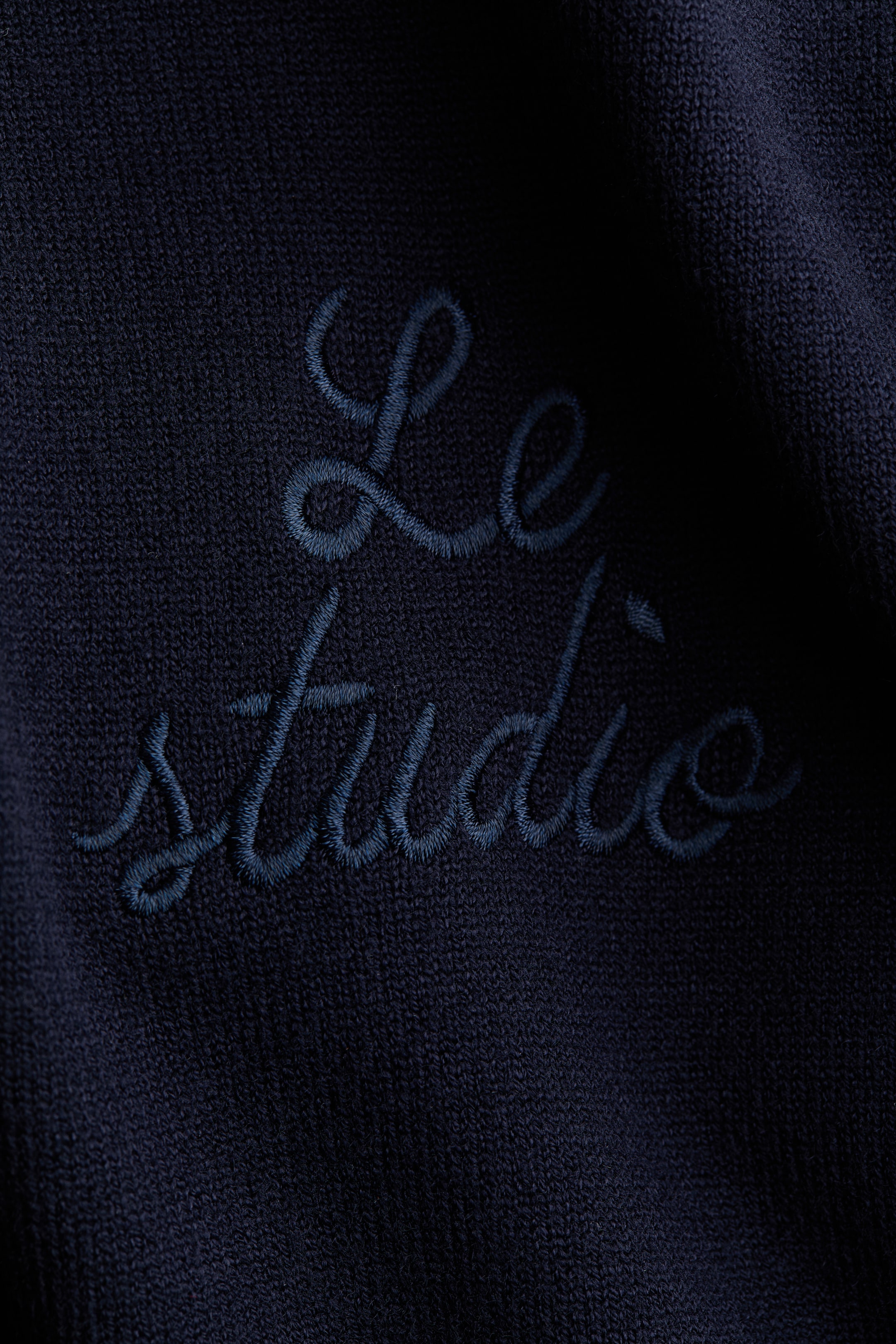 Fine-Knit Half-Zip Sweater