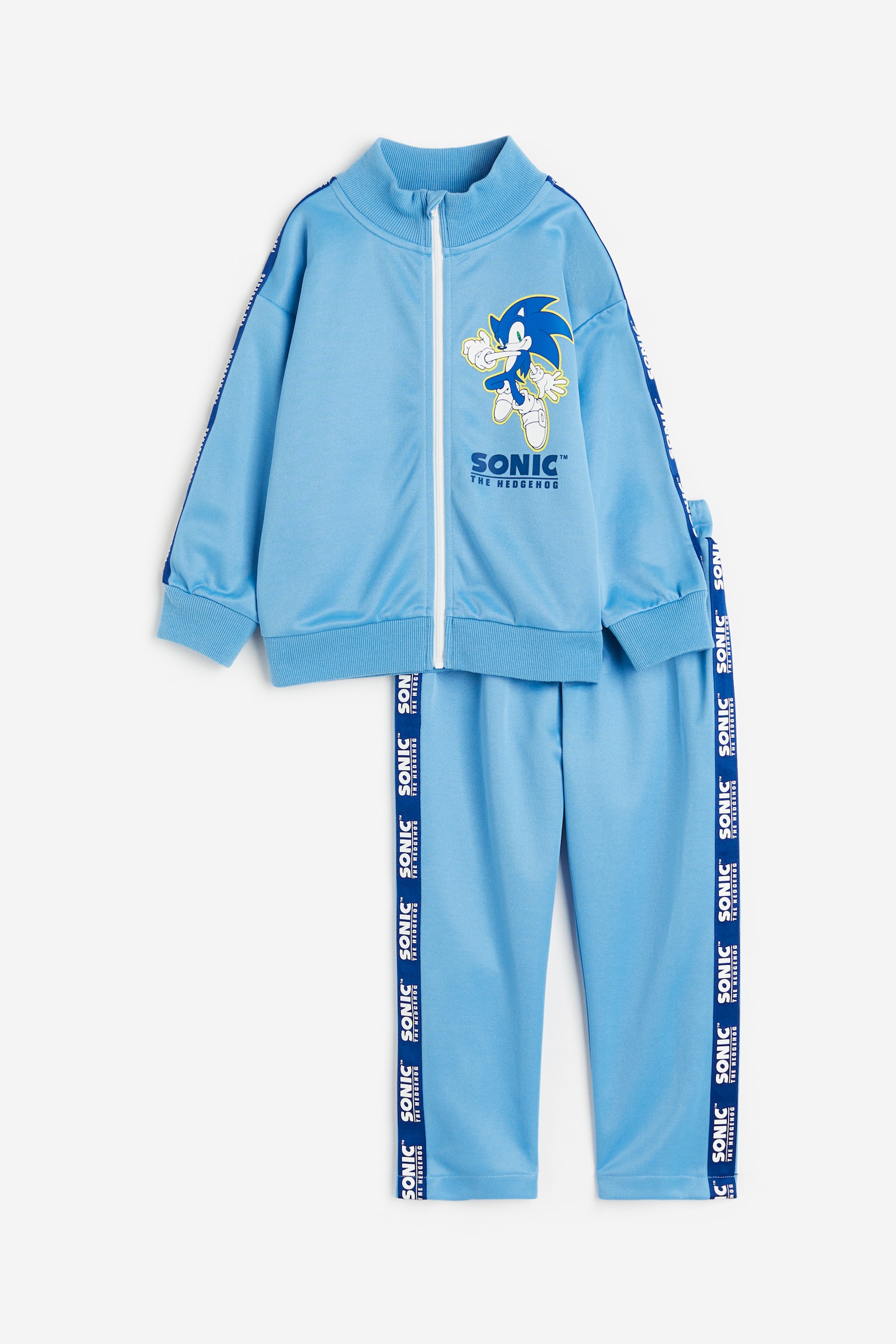 Side Panel Tracksuit - Light blue/Sonic the Hedgehog - 1