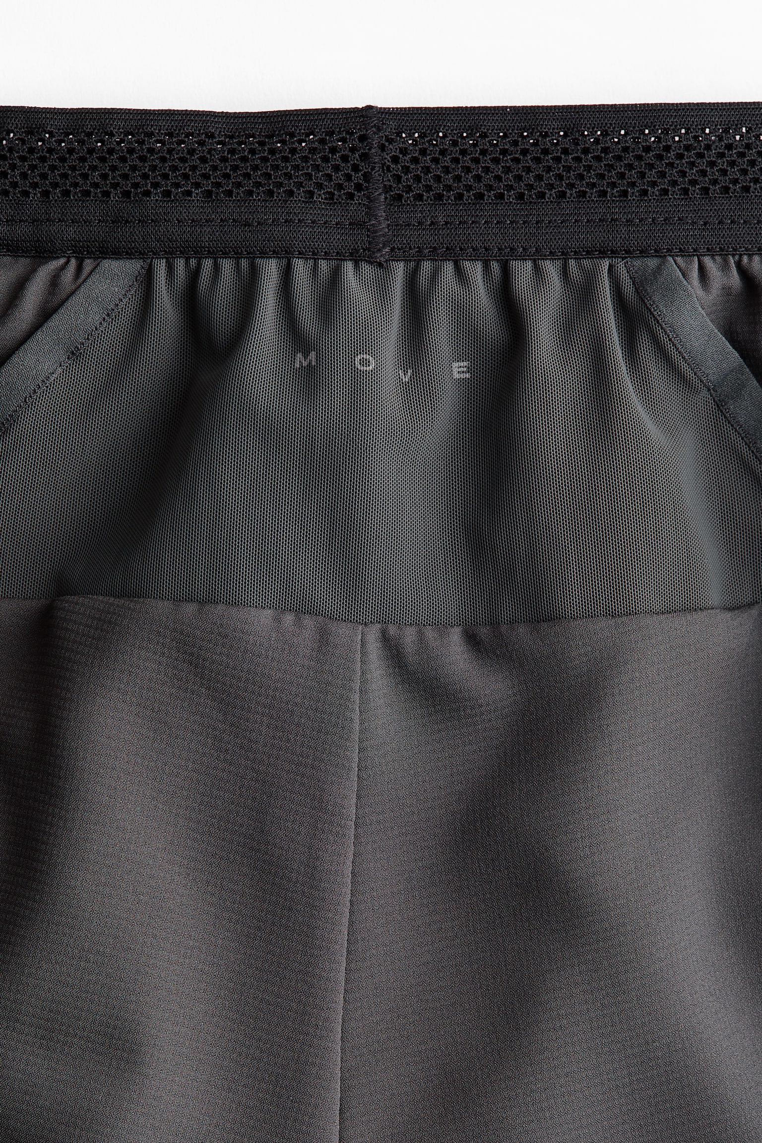 Тонкі короткі шорти для бігу - Темно-сірий - 9