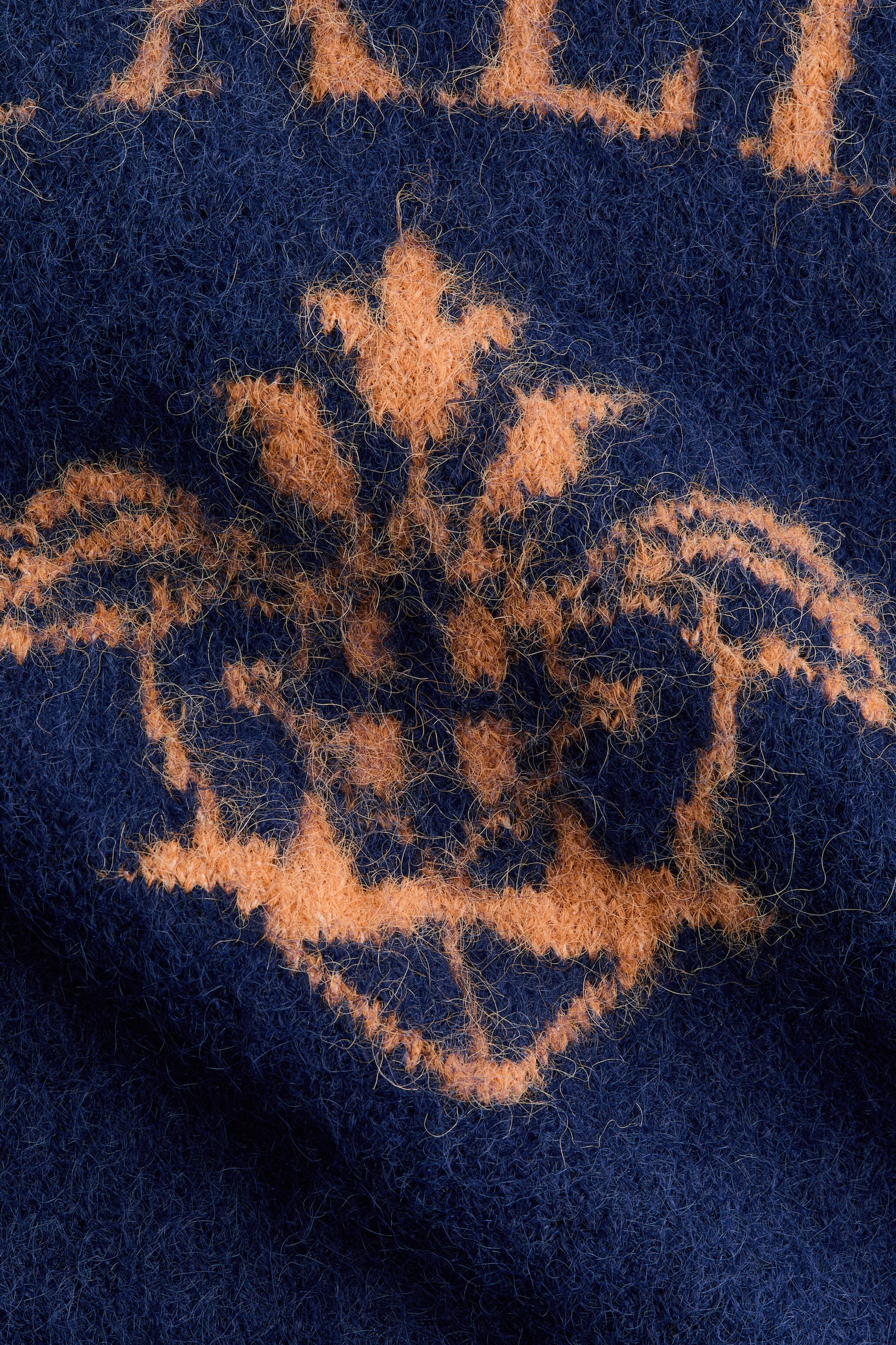 Jacquard-motif jumper - Dark blue/Italia/Light turquoise/Adore/Grey marl/Adore - 5