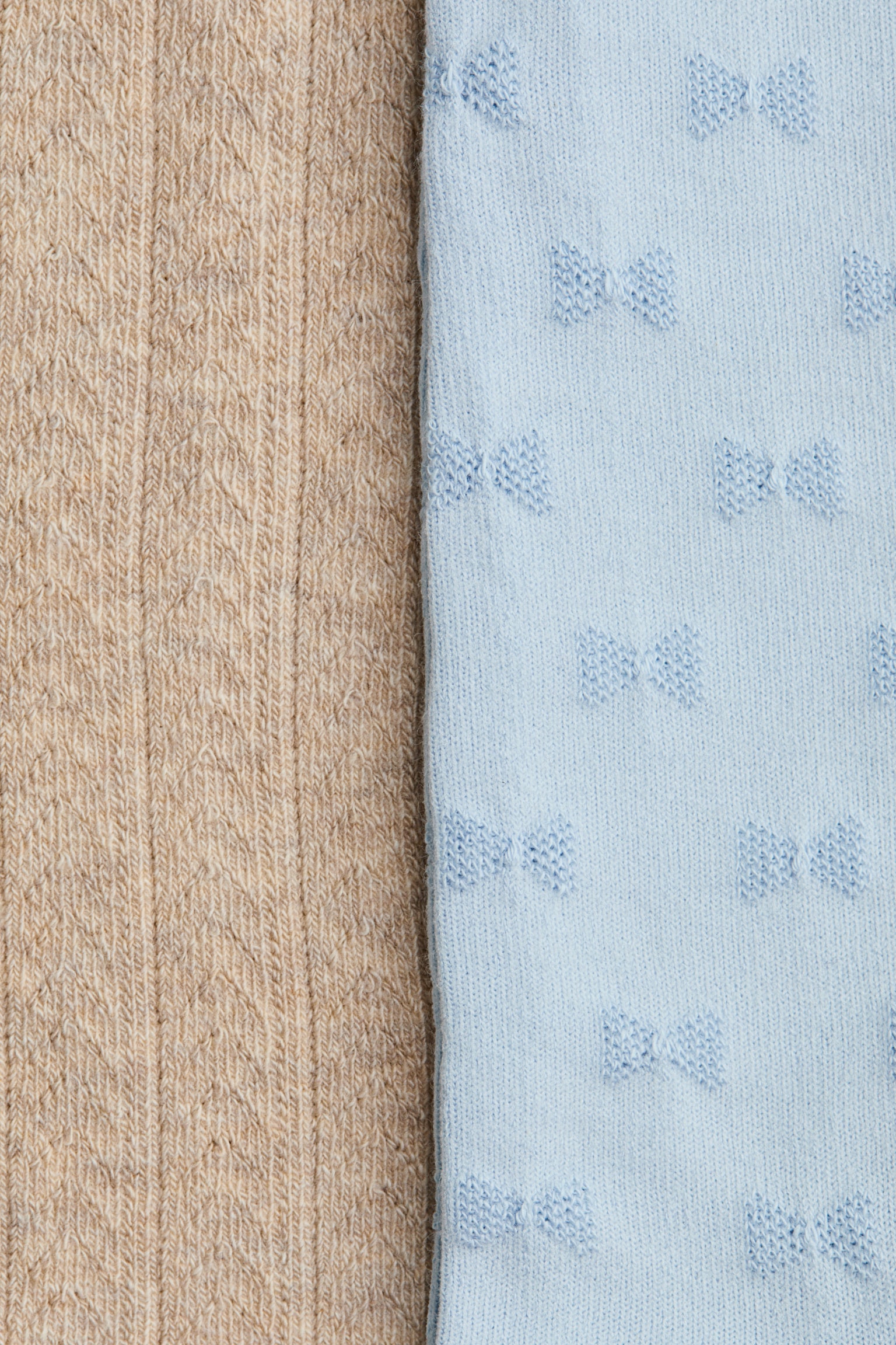 2-pack fine-knit tights - Light blue/Beige/White/Light pink/Cream/Red/Cream/Cream/Black/Cream/Dark red/Dark red/White/White/Black - 2