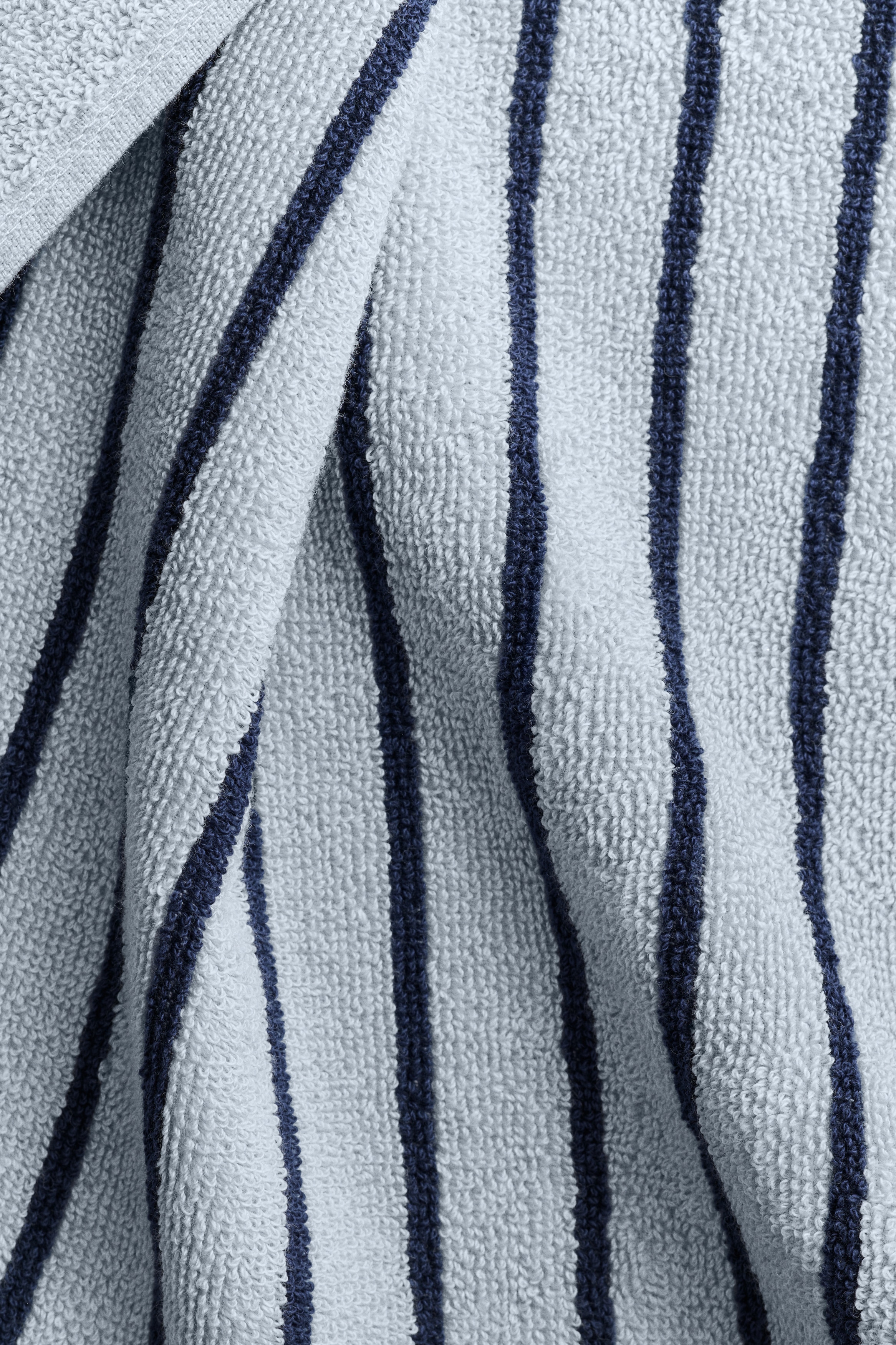 Asciugamano a righe - Azzurro/righe/Rosa chiaro/terracotta righe/Verde salvia/nero righe/Giallo/bianco righe/Beige chiaro/bianco/Bianco/nero righe