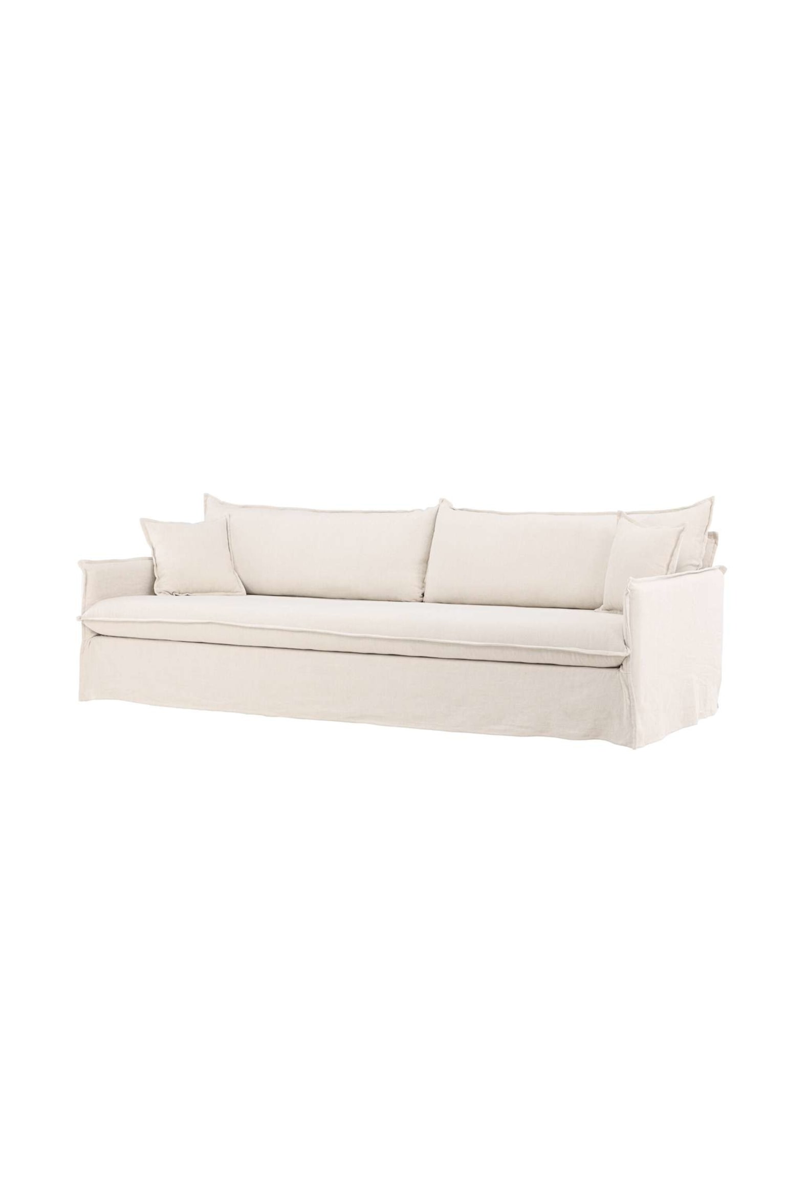 Nova 4-sits Soffa - Furu, Beige - 5