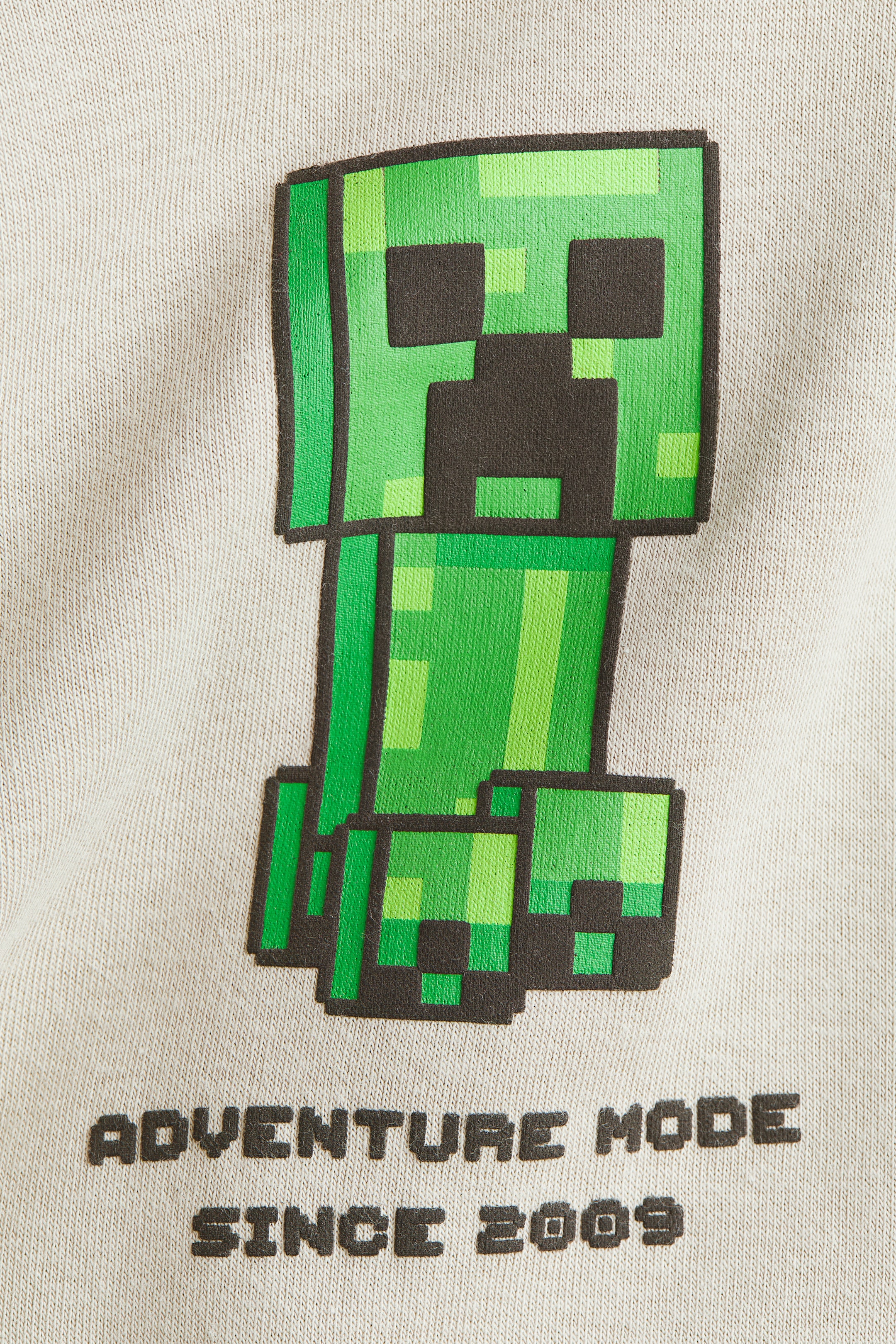 Printed Brushed-Inside Hoodie