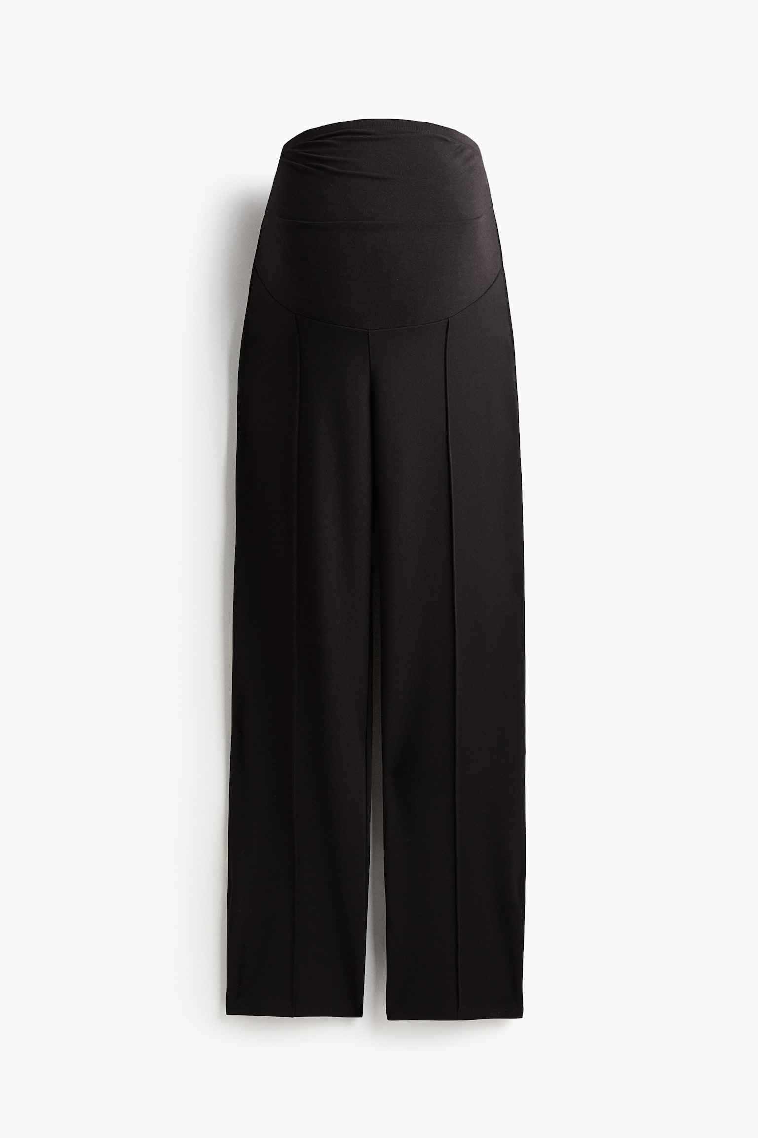 MAMA Crease-front trousers - Black - 2