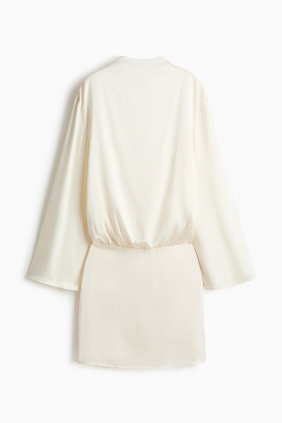Женские платья H&M Draped Satin Dress