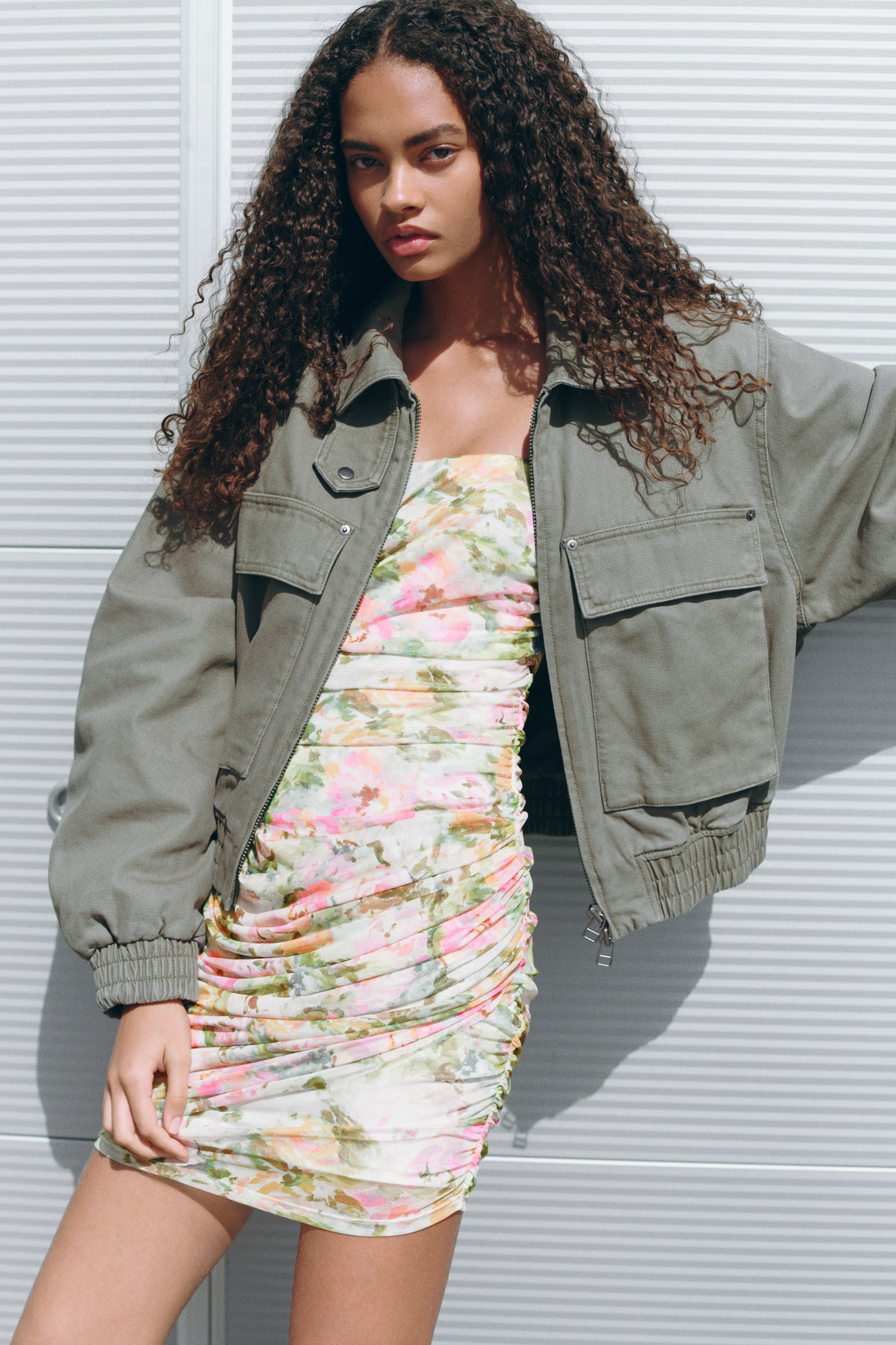 Draped Bandeau Dress