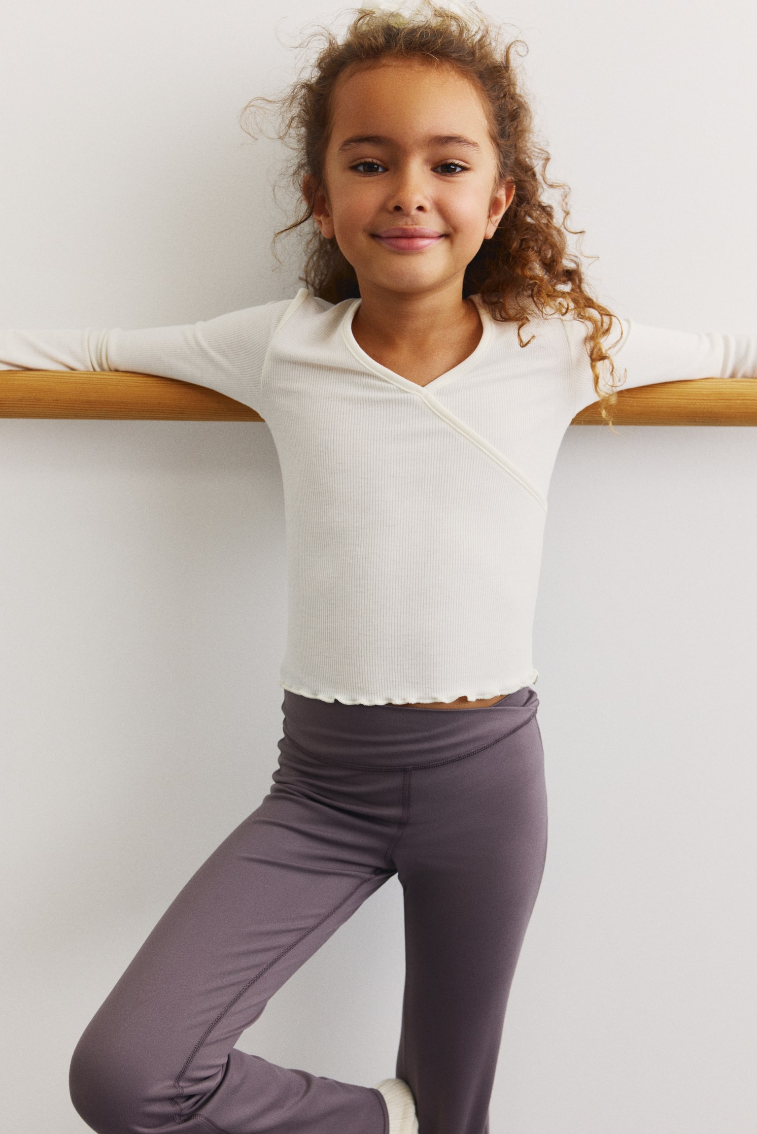 Leggings deportivos acampanados con SoftMove™ - Morado tenue/Rosa claro/Rosa oscuro/Gris/Rosa - 5