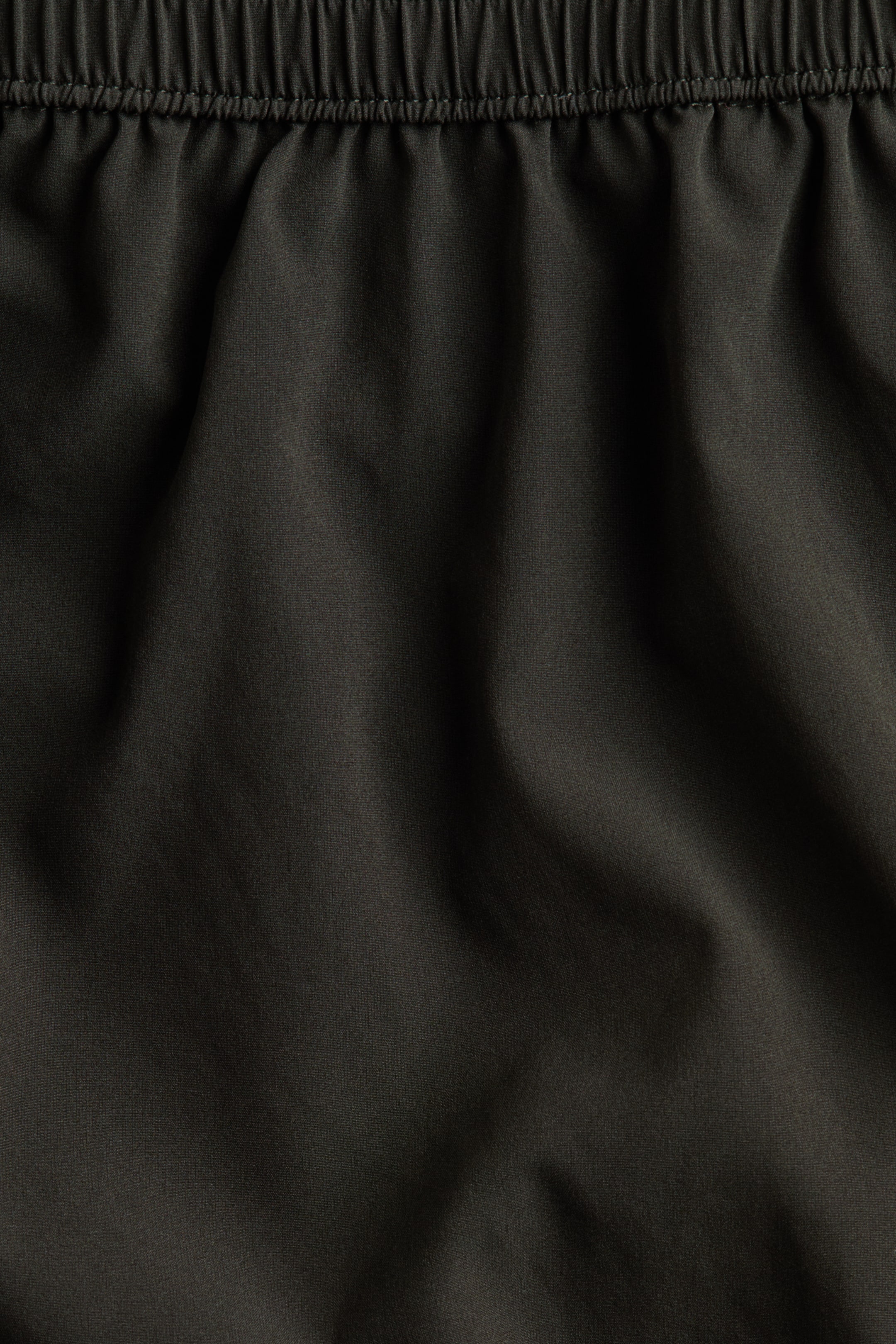 Layered Sports Shorts with Pocket