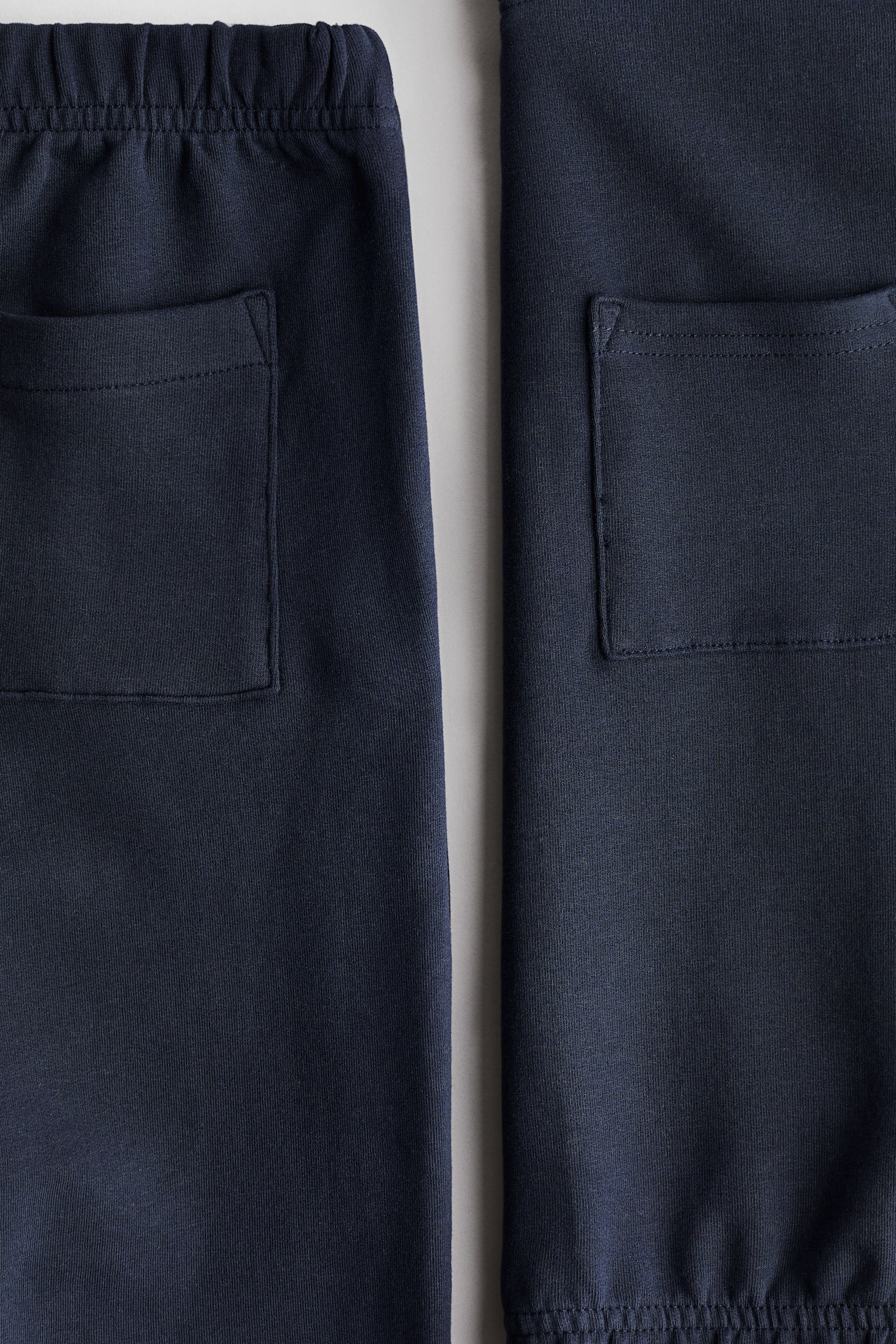 2-delt sett i myk bomullskvalitet - Marineblå/Kakigrønn/Lys beige/Mørk beige/Lys tåkegrønn - 2