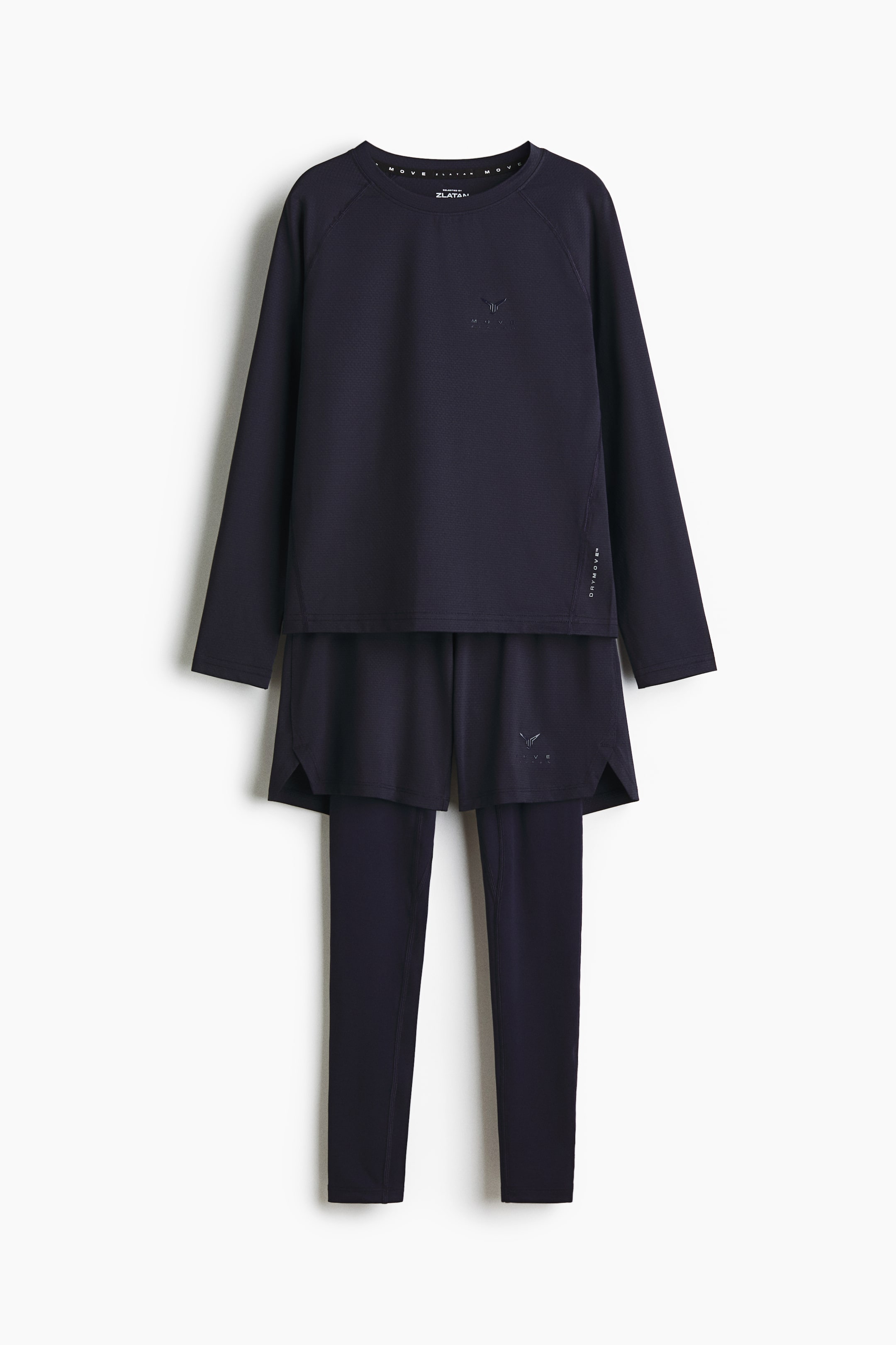 拡大画像を表示: スポーツトップス DryMove™ - ネイビーブルー - Kids | H&M JP 5