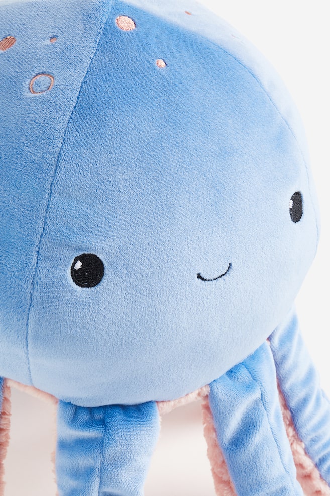 Octopus soft toy - Blue/Octopus - 3
