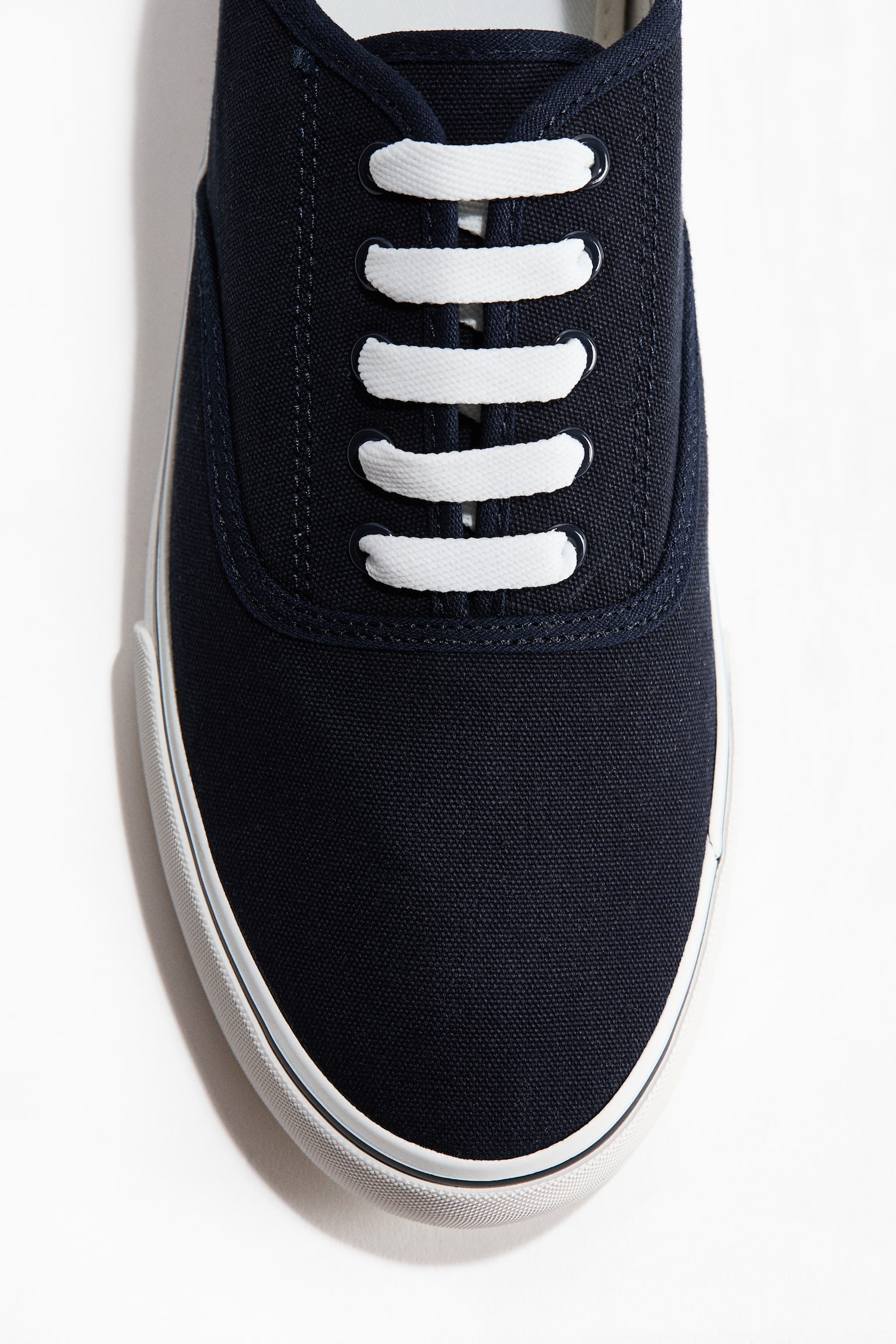Canvas trainers - Navy blue/Black/White/Green - 2