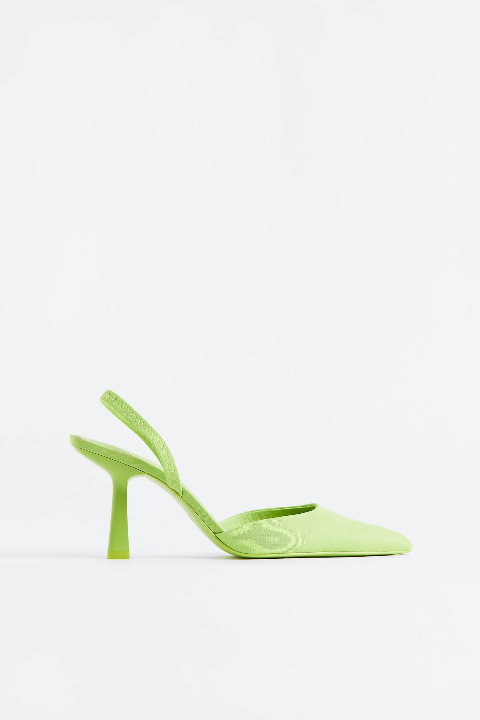 Slingbacks - Lime green/Beige/Pink - 1