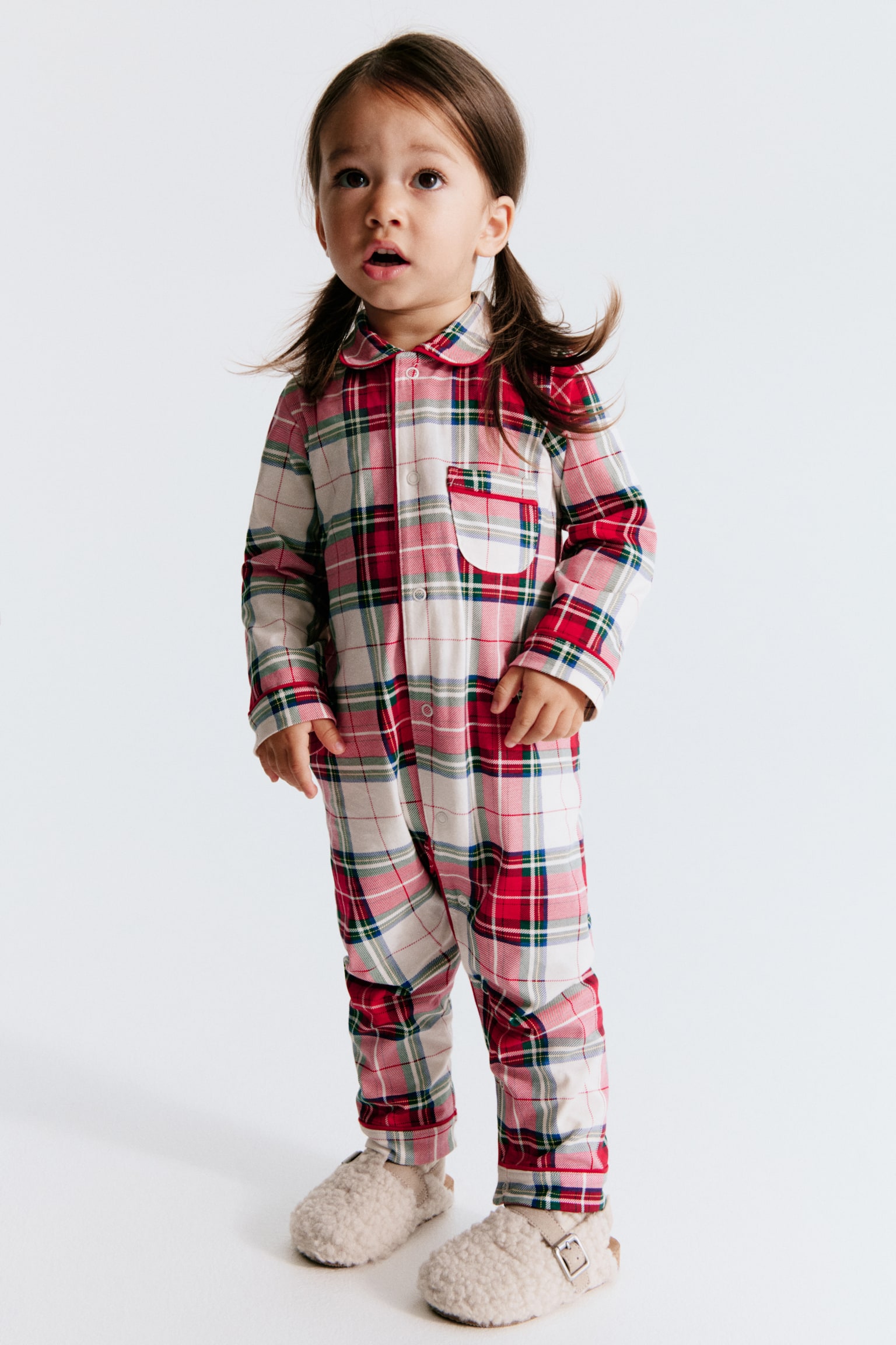 Collared sleepsuit - 1