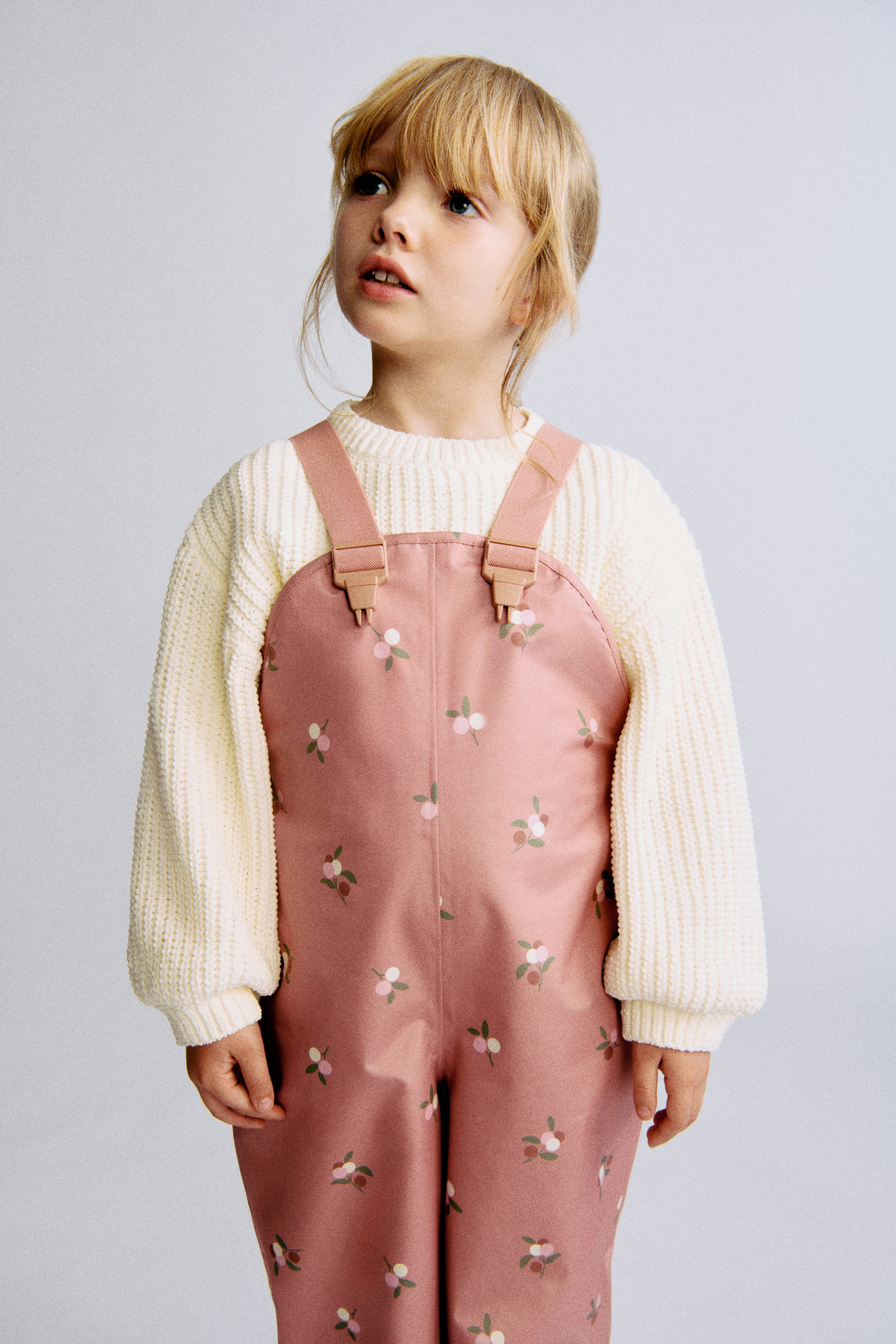 Dusty pink/berries Rain Pants for kids | H&M CA