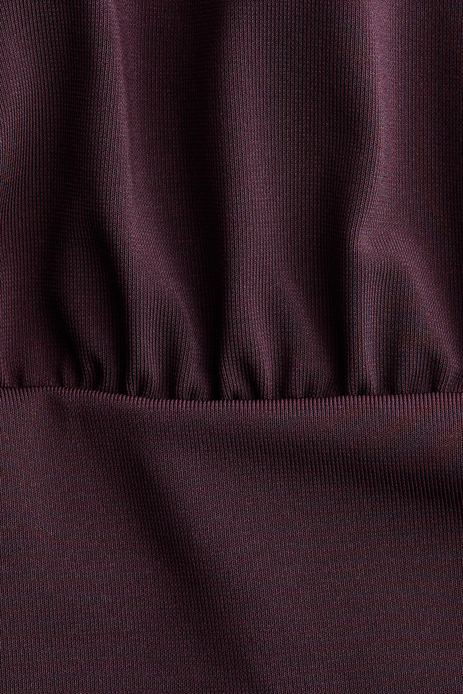 Jersey Halterneck Top - Dark purple/Black/Dark pigeon blue - 2
