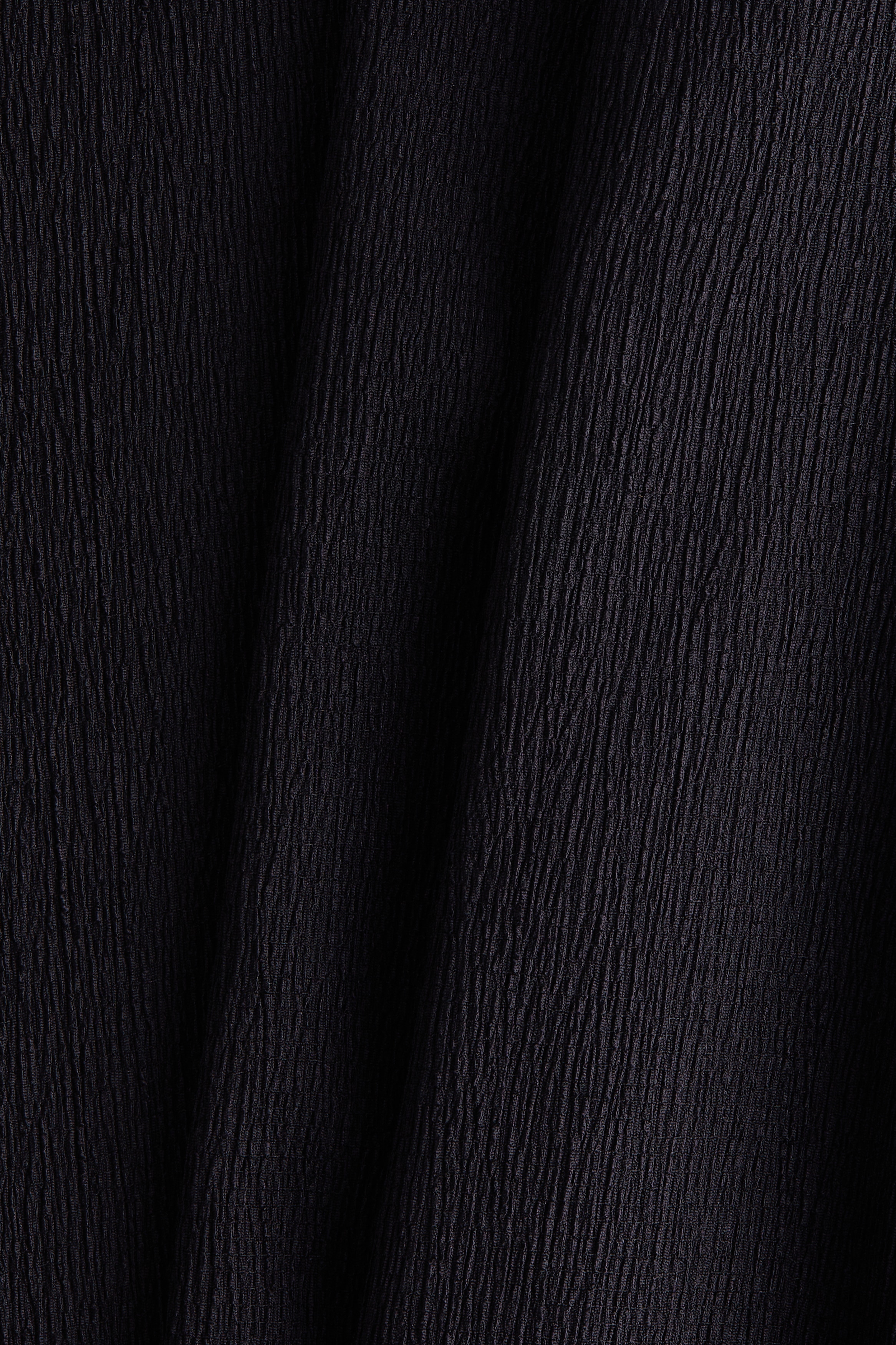 Wide wrap-detail trousers
